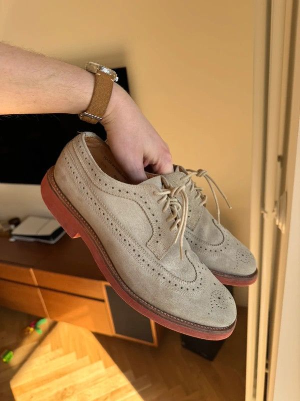 Mark McNairy Mark McNairy longwing suede brogues us9 Size US 9 / EU 42 - 1 Thumbnail