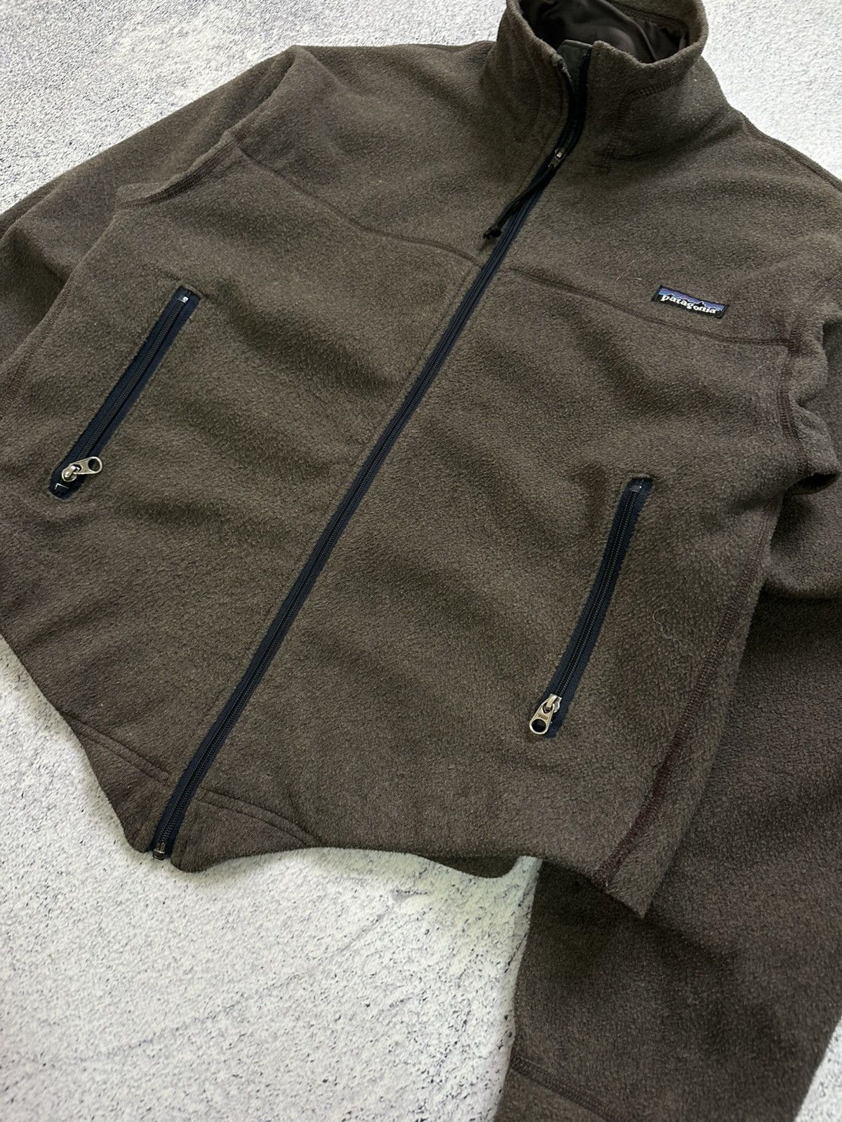 Patagonia Vintage Patagonia Synchilla Short Fleece Jacket Made In USA Size US S / EU 44-46 / 1 - 6 Thumbnail