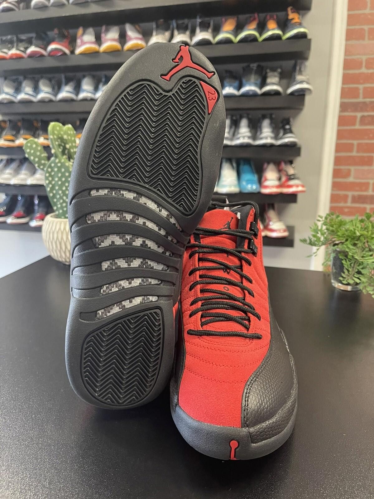 Jordan Brand Size 10 - Air Jordan 12 Retro Reverse Flu Game CT8013-602 Size US 10 / EU 43 - 7 Thumbnail