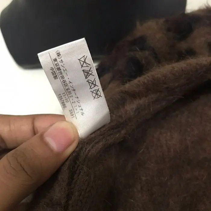 Japanese Brand Japanese Brand Leopard Fleece Beanie Hat Size ONE SIZE - 7 Thumbnail