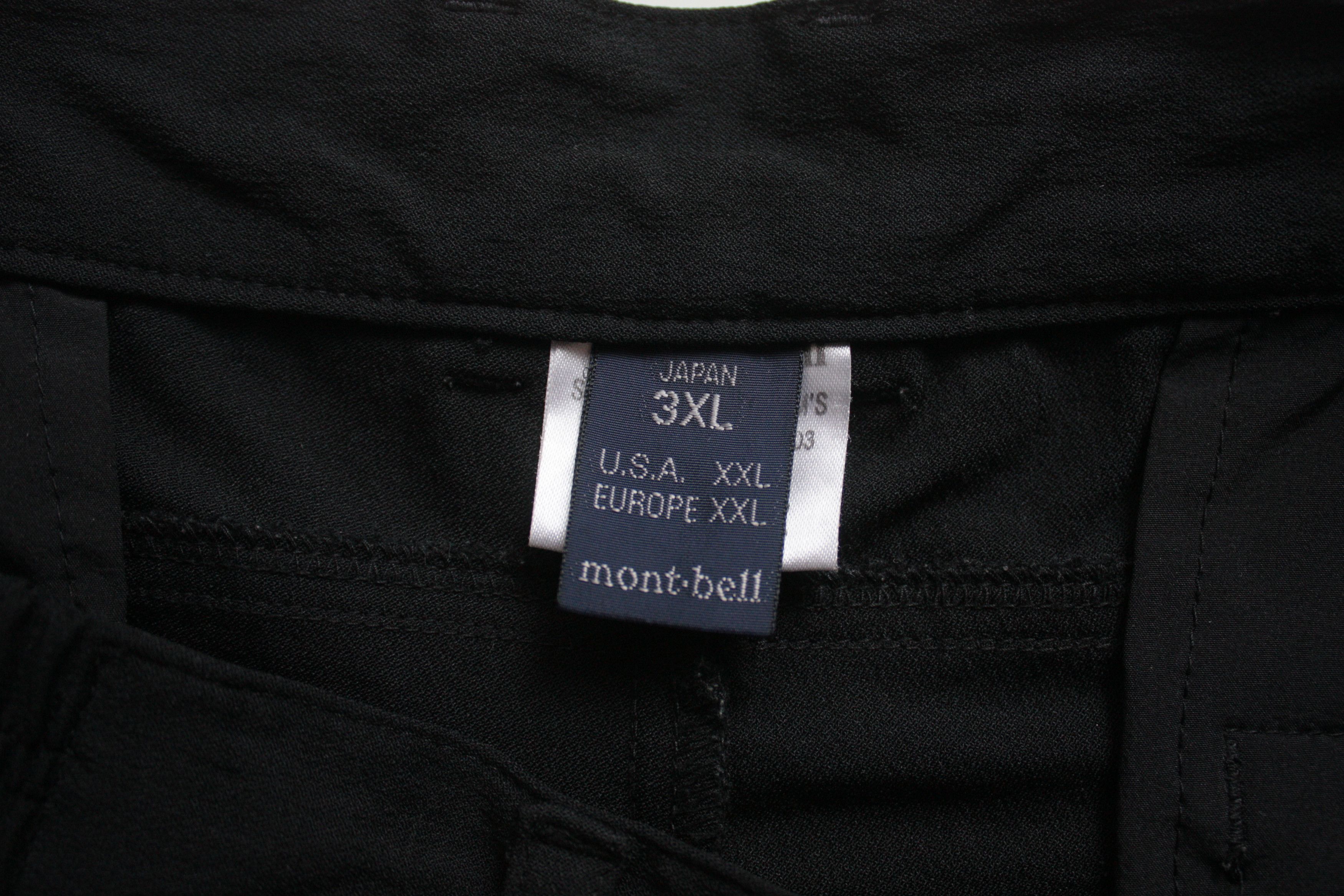 Montbell Montbell Black Softshell Lightweight Pants Men's Size US 36 / EU 52 - 8 Thumbnail