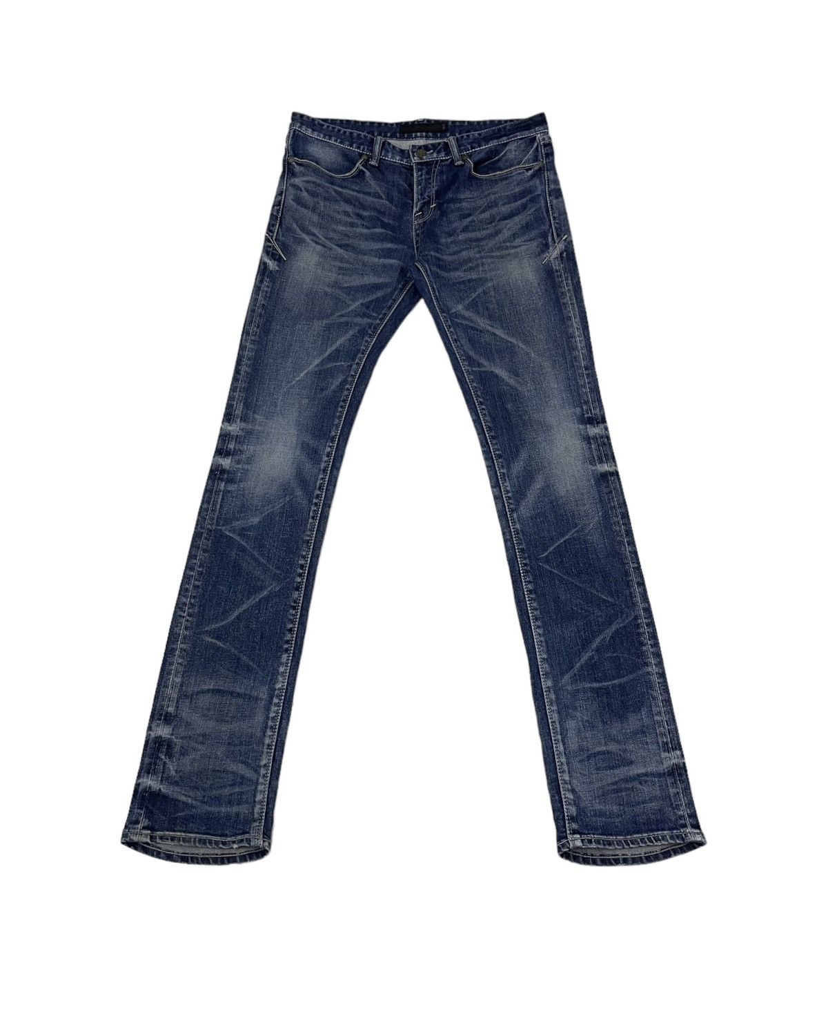 If Six Was Nine × Japanese Brand × Le Grande Bleu (L.G.B.) Fuga Japan Clawmarks Jeans Size US 32 / EU 48 - 3 Thumbnail