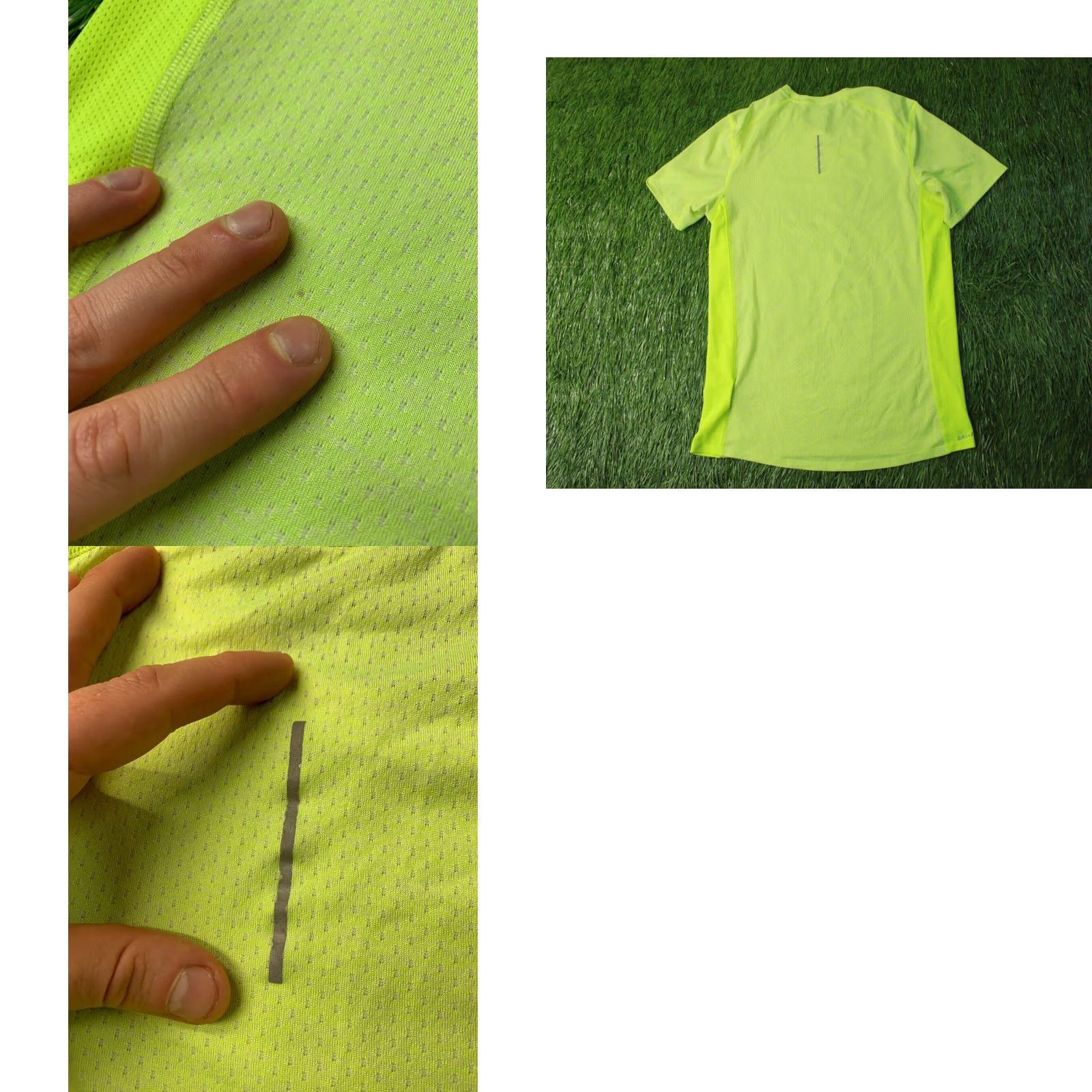 Nike Nike Running Miler Shirt Mens XS S Neon 2017 Dri-FIT Training Jersey T-Shirt Short Sleeve Nike Brand Regular Fit Crew Neck Size US S / EU 44-46 / 1 - 8 Thumbnail