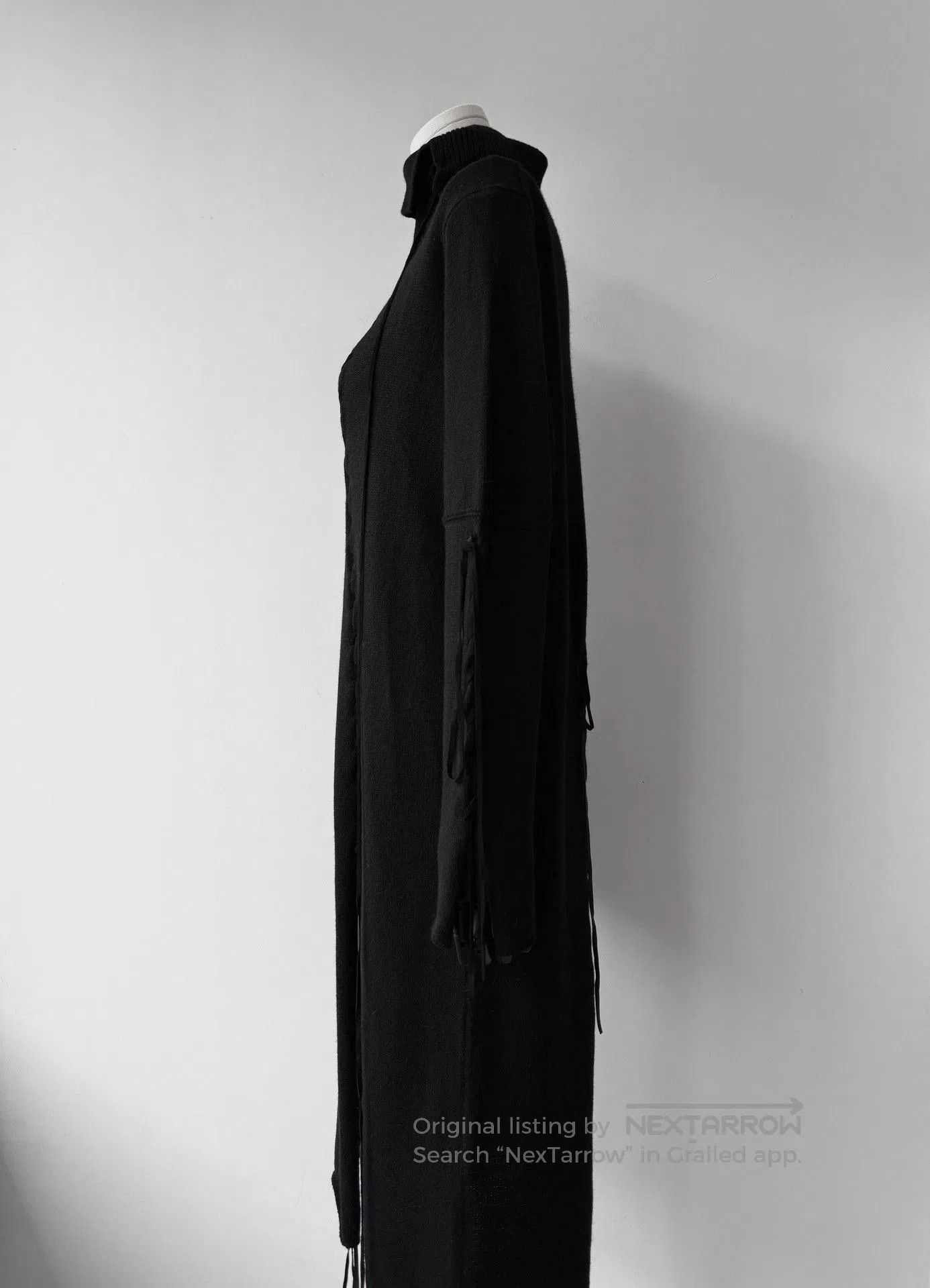 Yohji Yamamoto Yohji Yamamoto 18AW Leather Cord Sweater. Size M / US 6-8 / IT 42-44 - 7 Thumbnail
