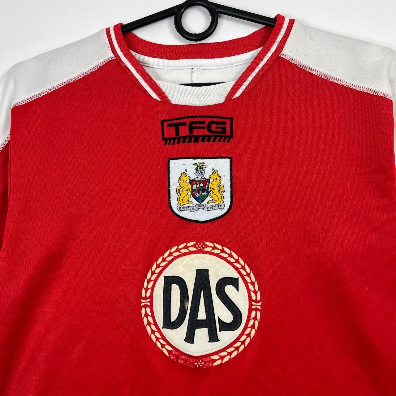 Other Bristol City 2003 2004 Home Football Shirt Sports Das Sz L Size US S / EU 44-46 / 1 - 2 Thumbnail