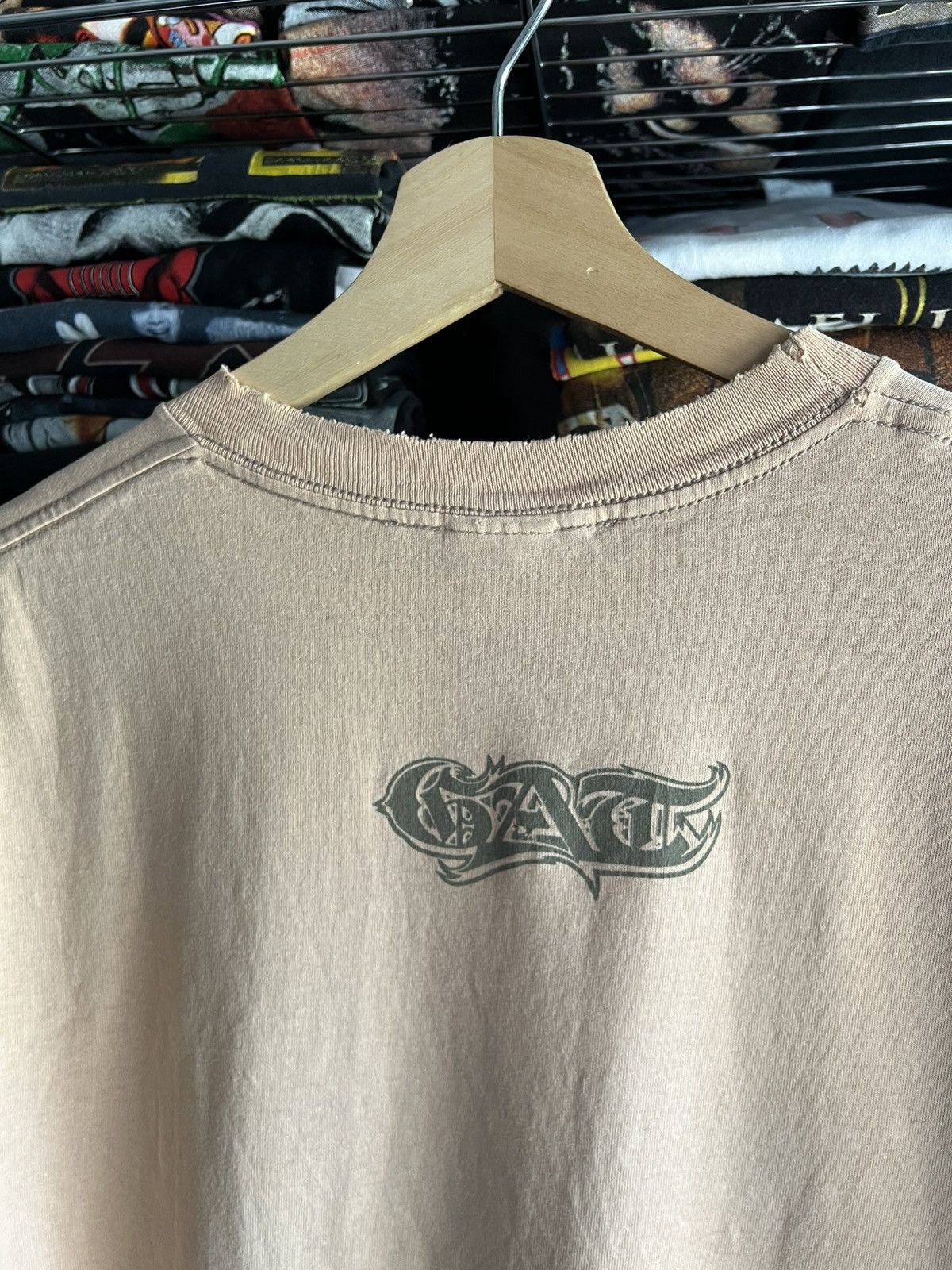 Los Angeles Apparel 2000s Los Angeles GAT JEANS Gang Sign LA Cholo Tee Size US L / EU 52-54 / 3 - 2 Thumbnail