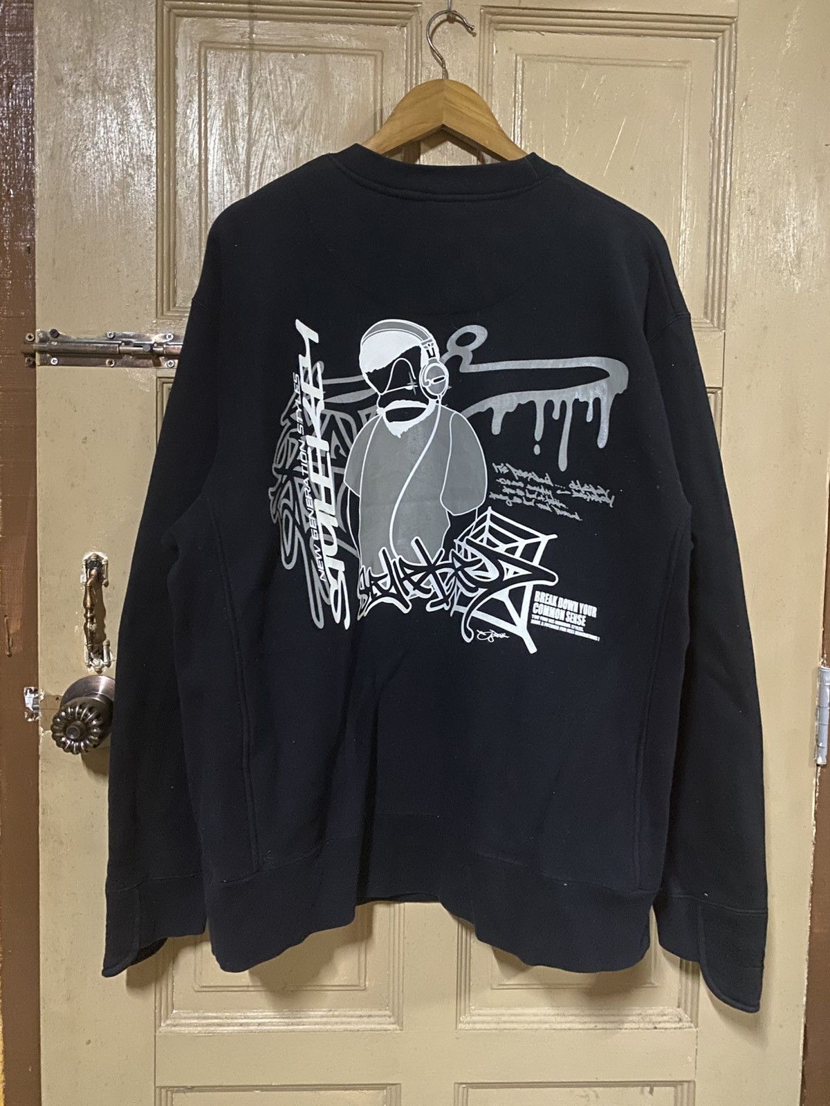 Other Style Key Graffiti Sweatshirt - Japanese Streetwear, Hip-Hop Size US L / EU 52-54 / 3 - 5 Thumbnail