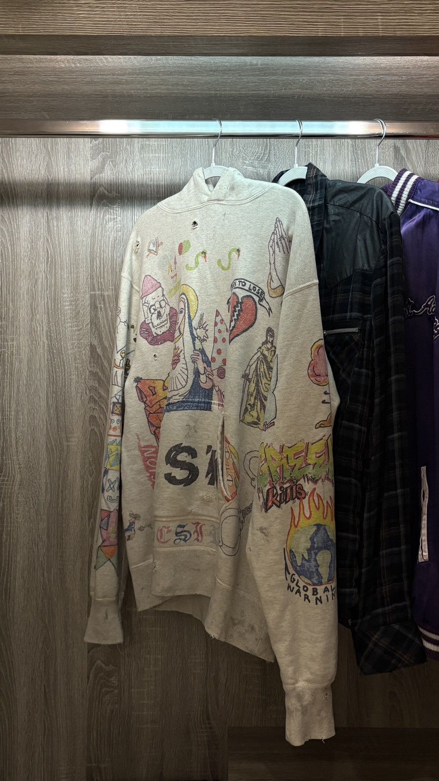 Saint Michael Saint Michael Hoodie L Size US L / EU 52-54 / 3 - 1 Thumbnail
