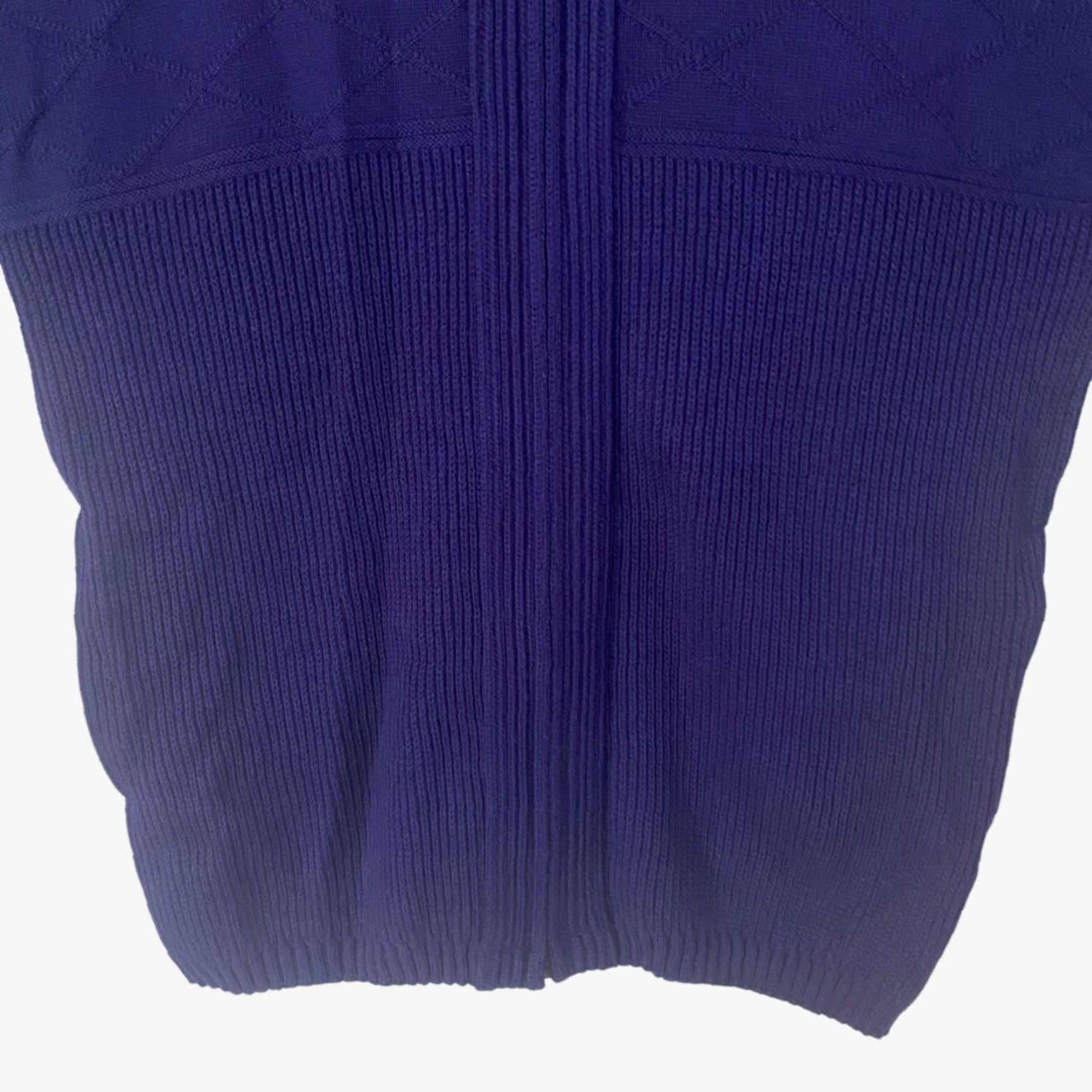 Vintage VINTAGE American Priority Full Zip Sweater Men M Blue Knit Collared Size US M / EU 48-50 / 2 - 6 Thumbnail