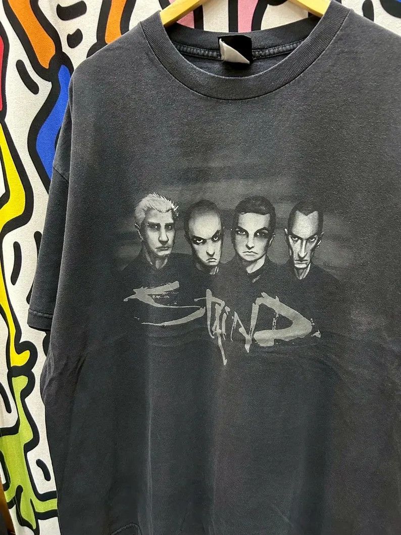 Vintage Vintage 2001 Staind Band tshirt size 2XL Size US XXL / EU 58 / 5 - 1 Thumbnail