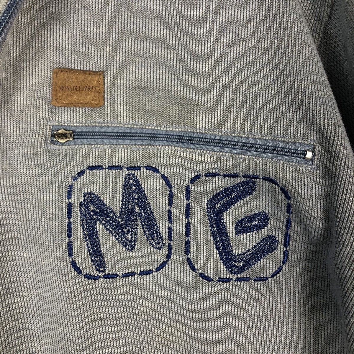 Japanese Brand 🔥Vtg Collar Sweatshirt Monade Esprit Japan Made Size US M / EU 48-50 / 2 - 15 Thumbnail