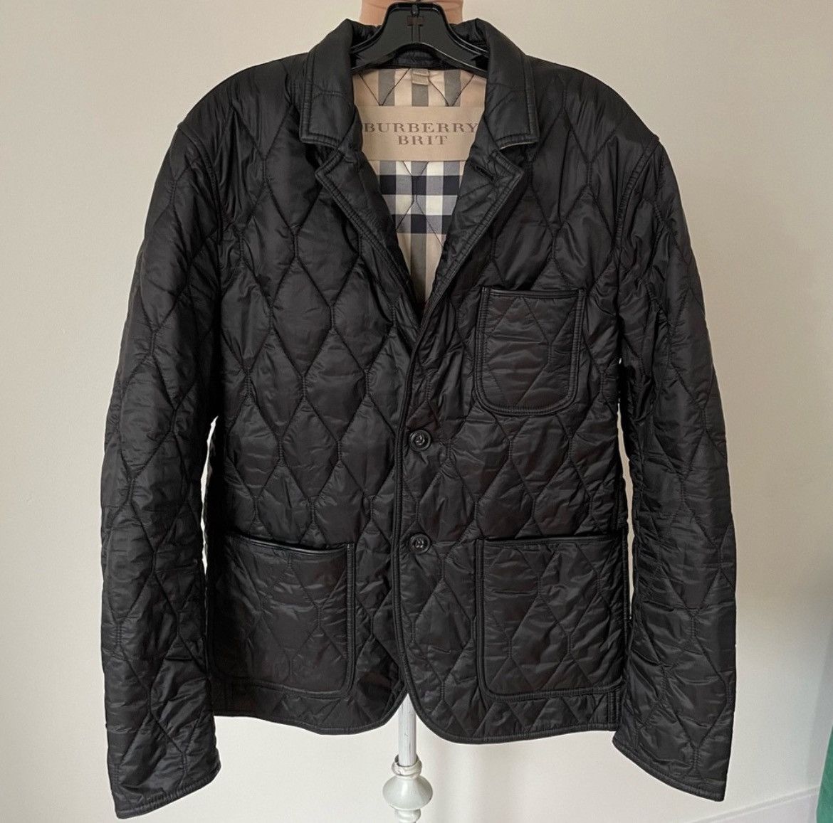 Burberry Burberry Brit Gillington Water Resistant Quilted Moto