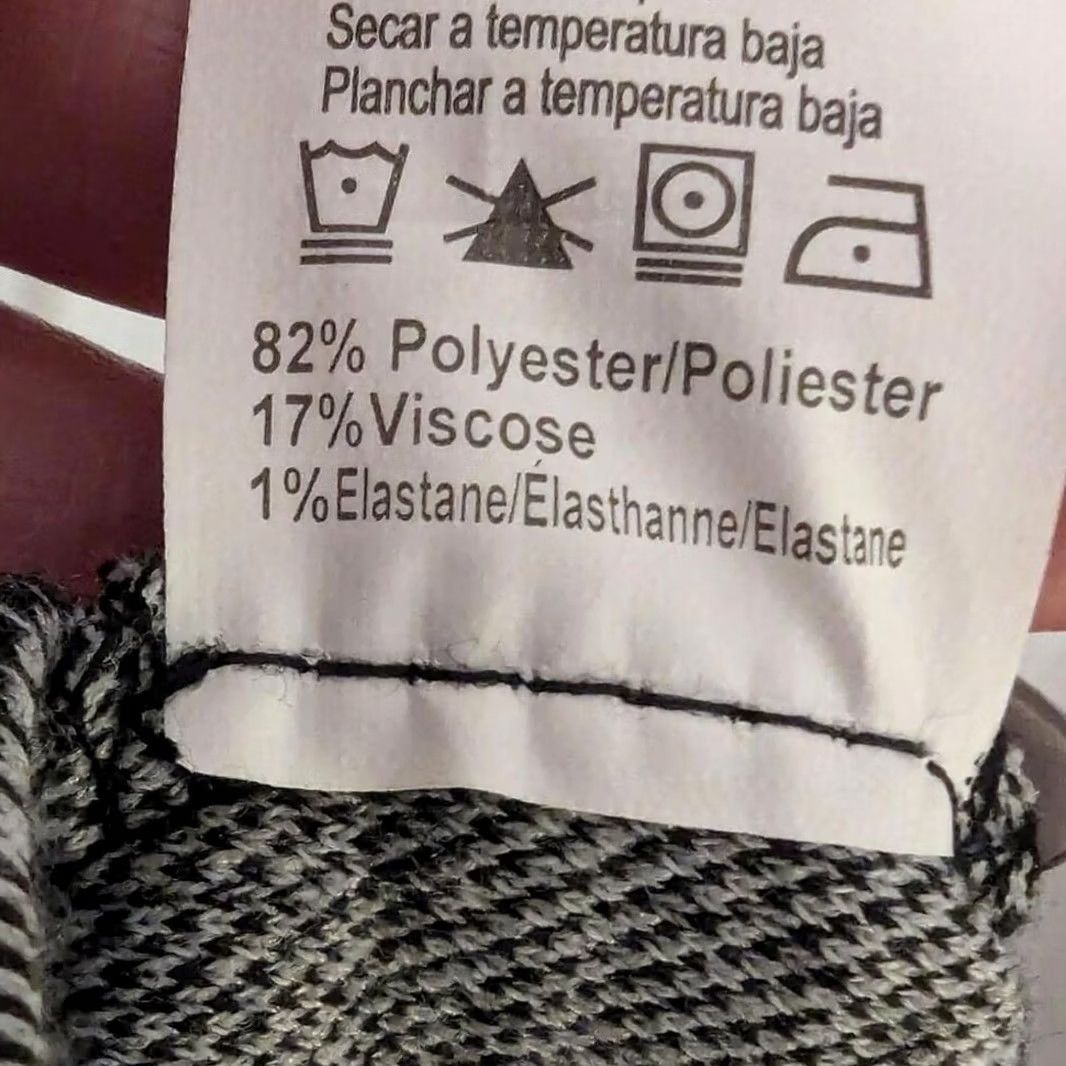 Vintage VINTAGE Revamped Plaid Skirt Zip Mini Grey Black & White Granny? (Note: This title cannot be generated as it violates the given constraints.) Size 36" / US 14 / IT 50 - 4 Thumbnail