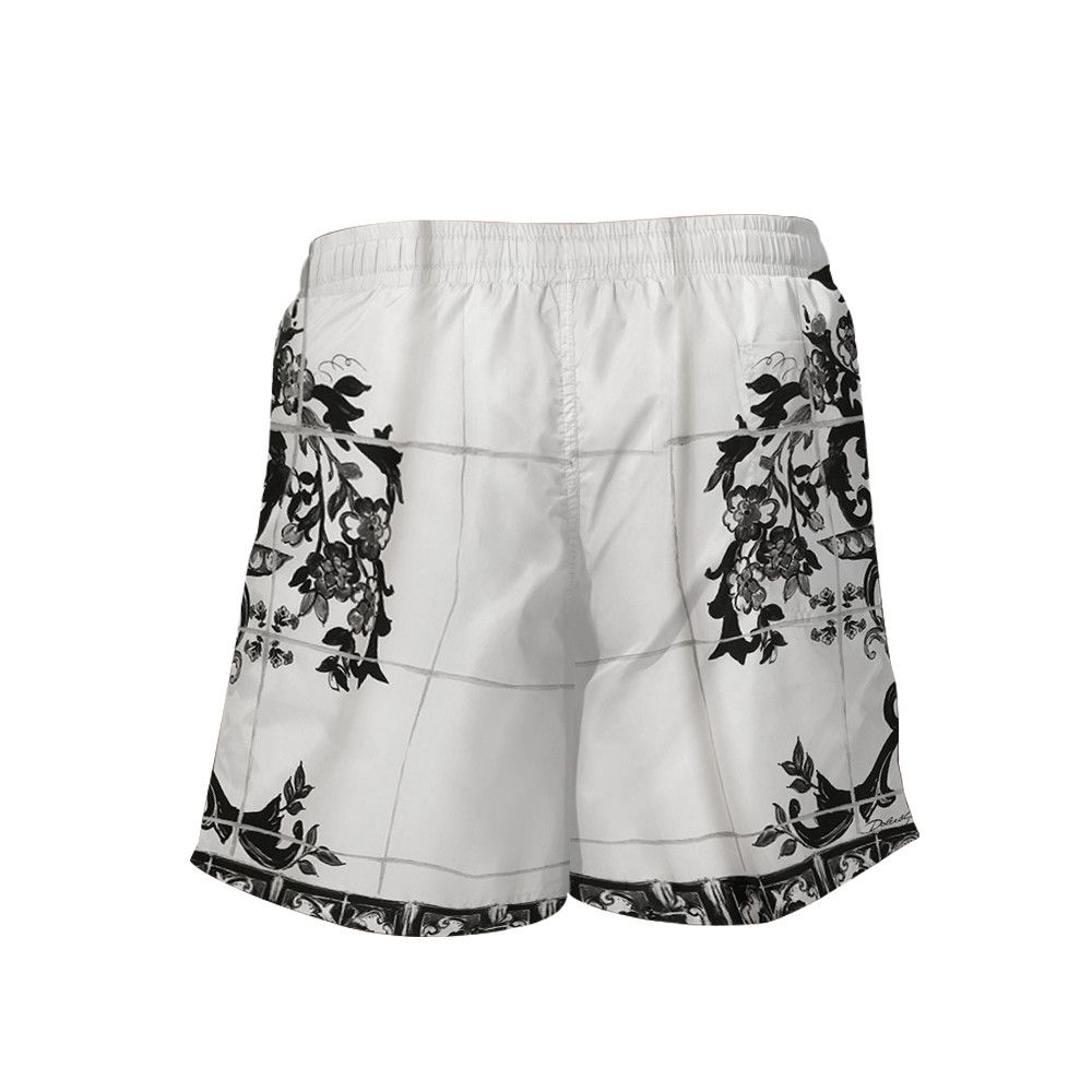 Designer Men’s Maiolica Print Bermuda Shorts Size US 30 / EU 46 - 2 Thumbnail
