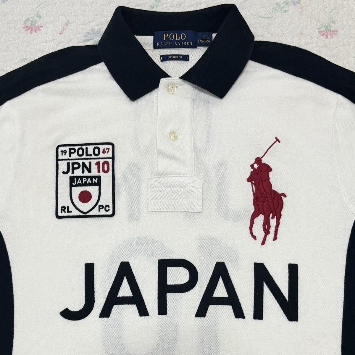 Polo Ralph Lauren Polo Ralph Lauren Big Pony Chief Keef Japan Polo Shirt Size US S / EU 44-46 / 1 - 2 Thumbnail