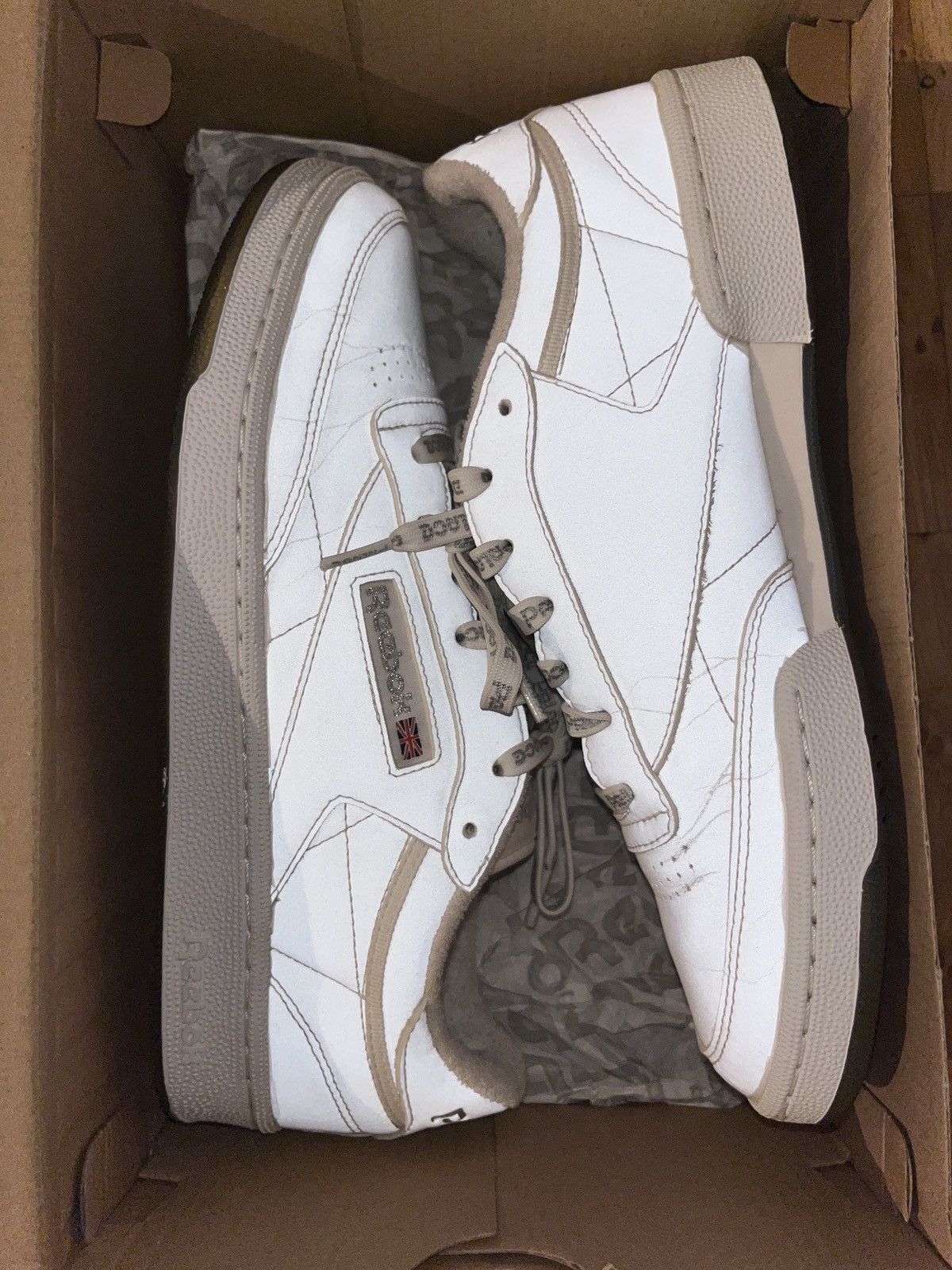 Palace × Reebok Palace Reebok club C85 Size US 8.5 / EU 41-42 - 1 Thumbnail