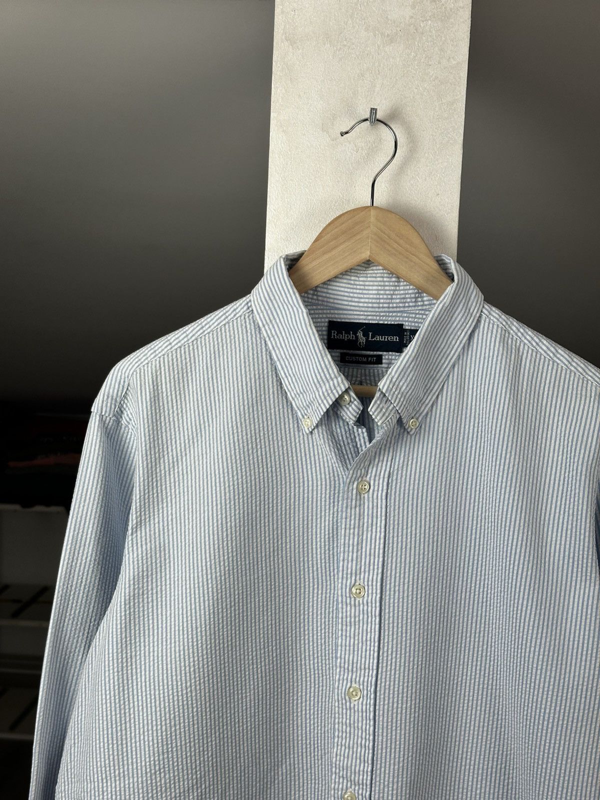 Polo Ralph Lauren Ralph Lauren Shirt Button Up Vintage Classic Fit Size US M / EU 48-50 / 2 - 2 Thumbnail