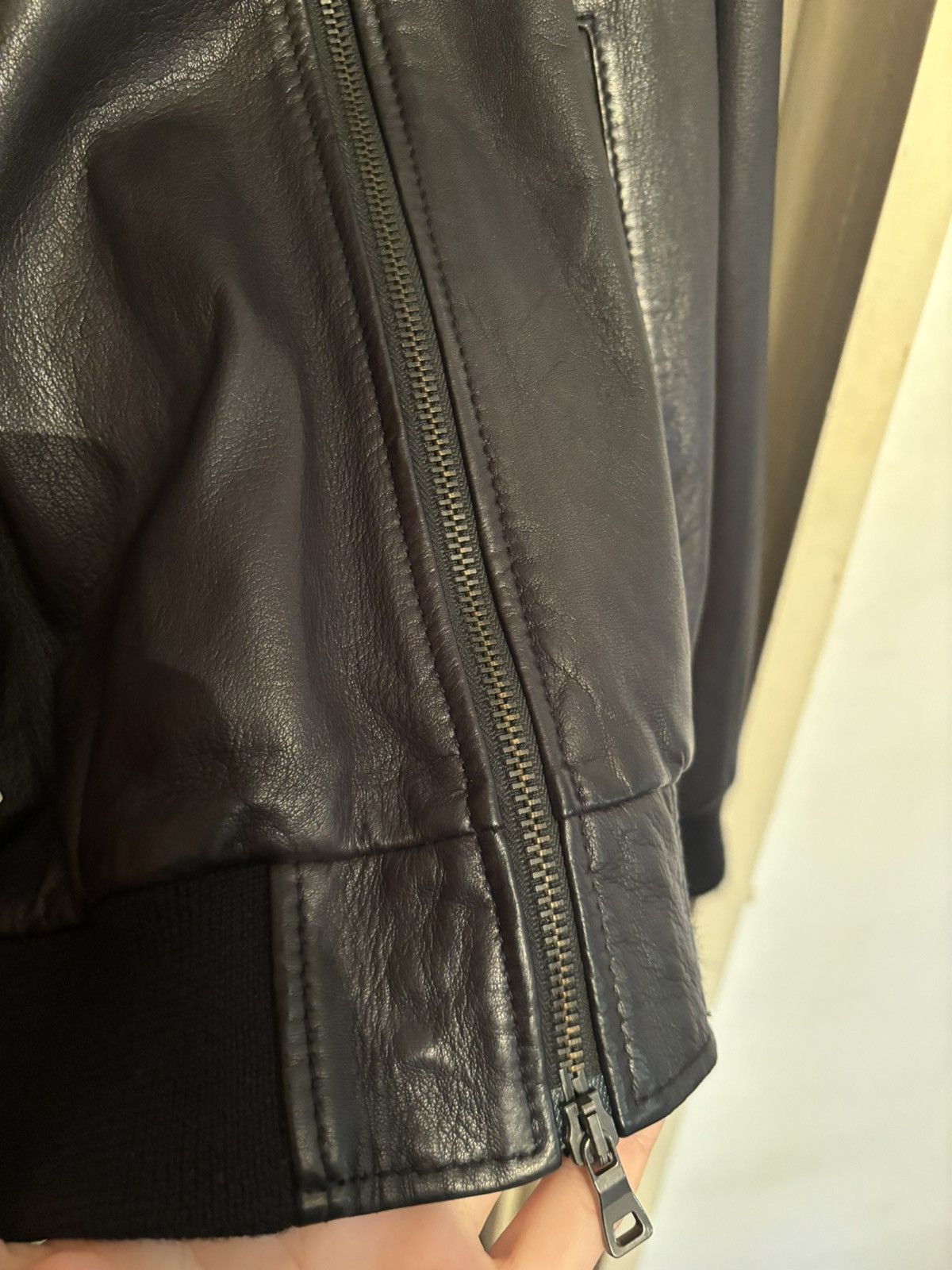 Vera Pelle Black leather jacket Vera Pelle Size US L / EU 52-54 / 3 - 7 Thumbnail