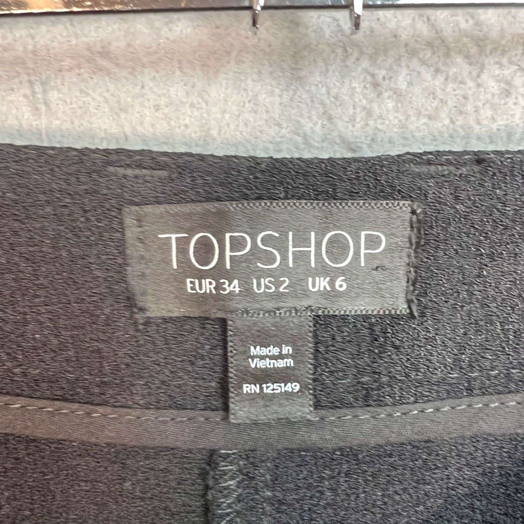 Topshop Topshop Trousers Dress Pants Black With White Side Stripe Size 2 Womens Size 26" / US 2 / IT 38 - 3 Thumbnail