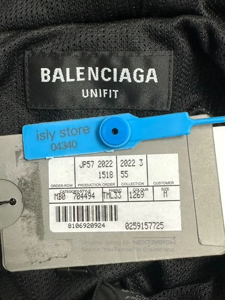 Balenciaga Balenciaga Full Print Collar Zipper Long Sleeve Jacket Size US M / EU 48-50 / 2 - 4 Thumbnail