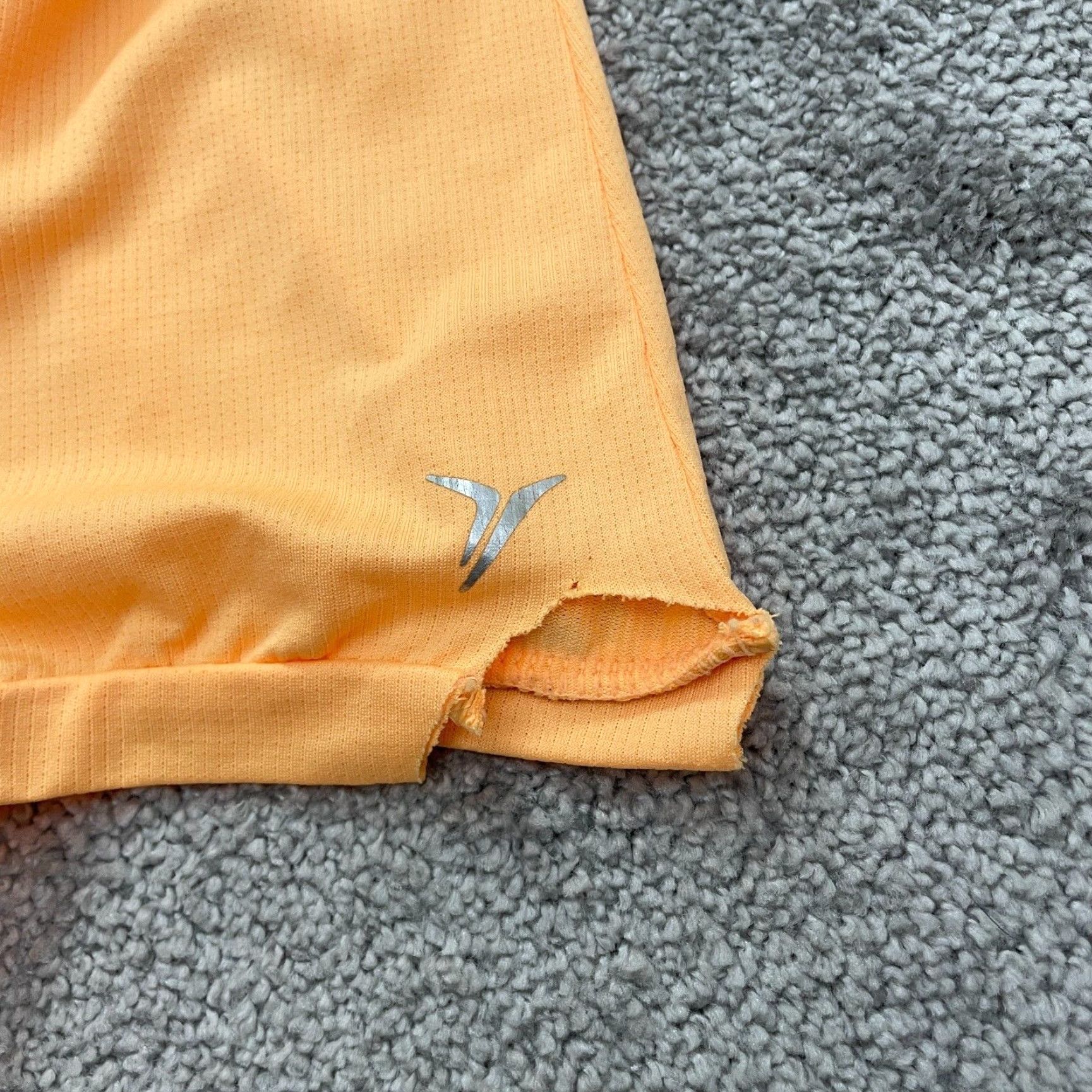 Old Navy Old Navy Active Tank Top Womens L Orange Racerback Halter Sleeveless Athletic Fit Shirt Size L / US 10 / IT 46 - 6 Thumbnail