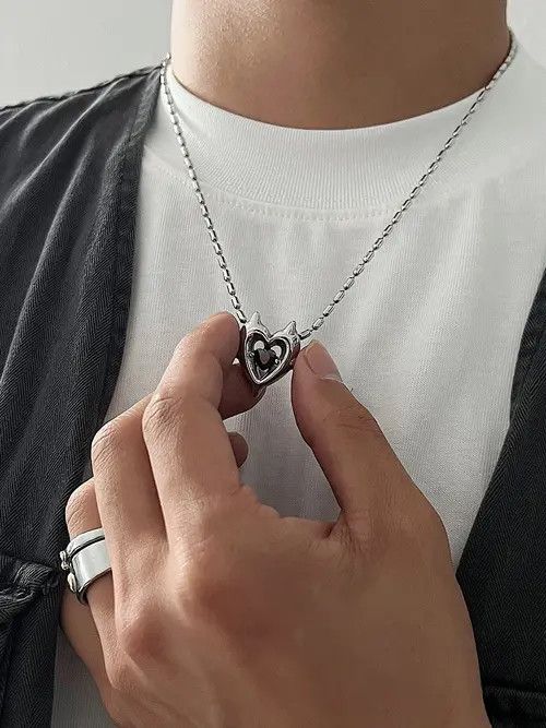 Japanese Brand Retro punk necklace Size ONE SIZE - 3 Thumbnail