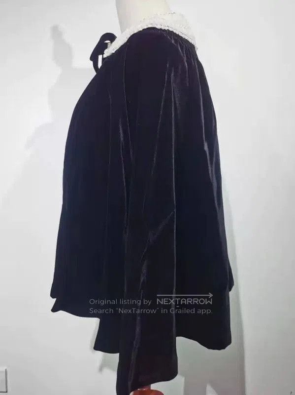 Miu Miu Miu Miu Black Cotton Women's Coat . Size L / US 10 / IT 46 - 2 Thumbnail