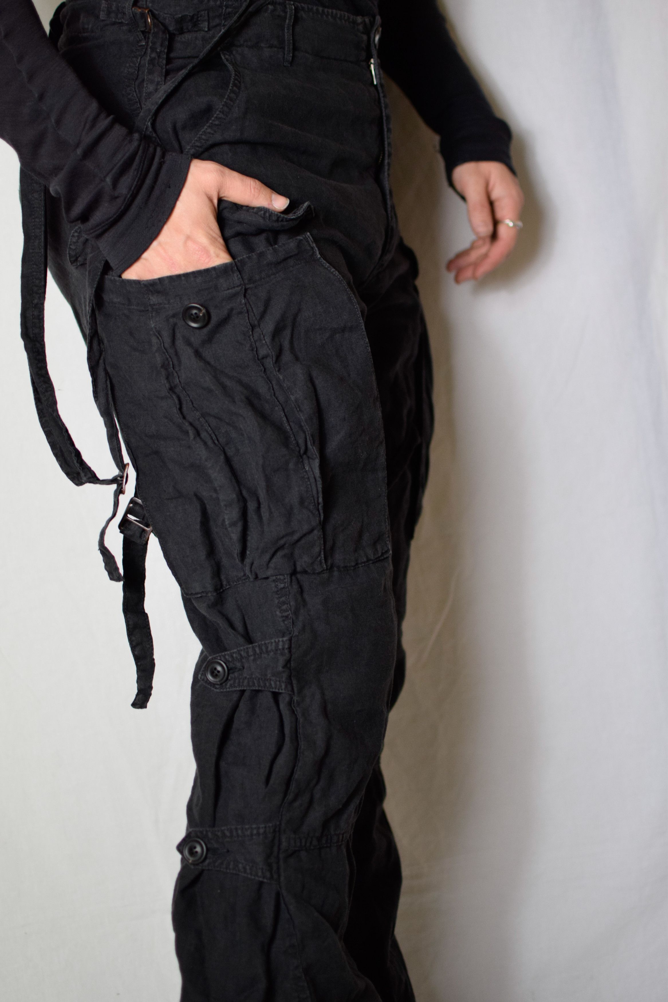 Julius Julius SS08 Suspender Gasmask Pants Size US 30 / EU 46 - 9 Thumbnail