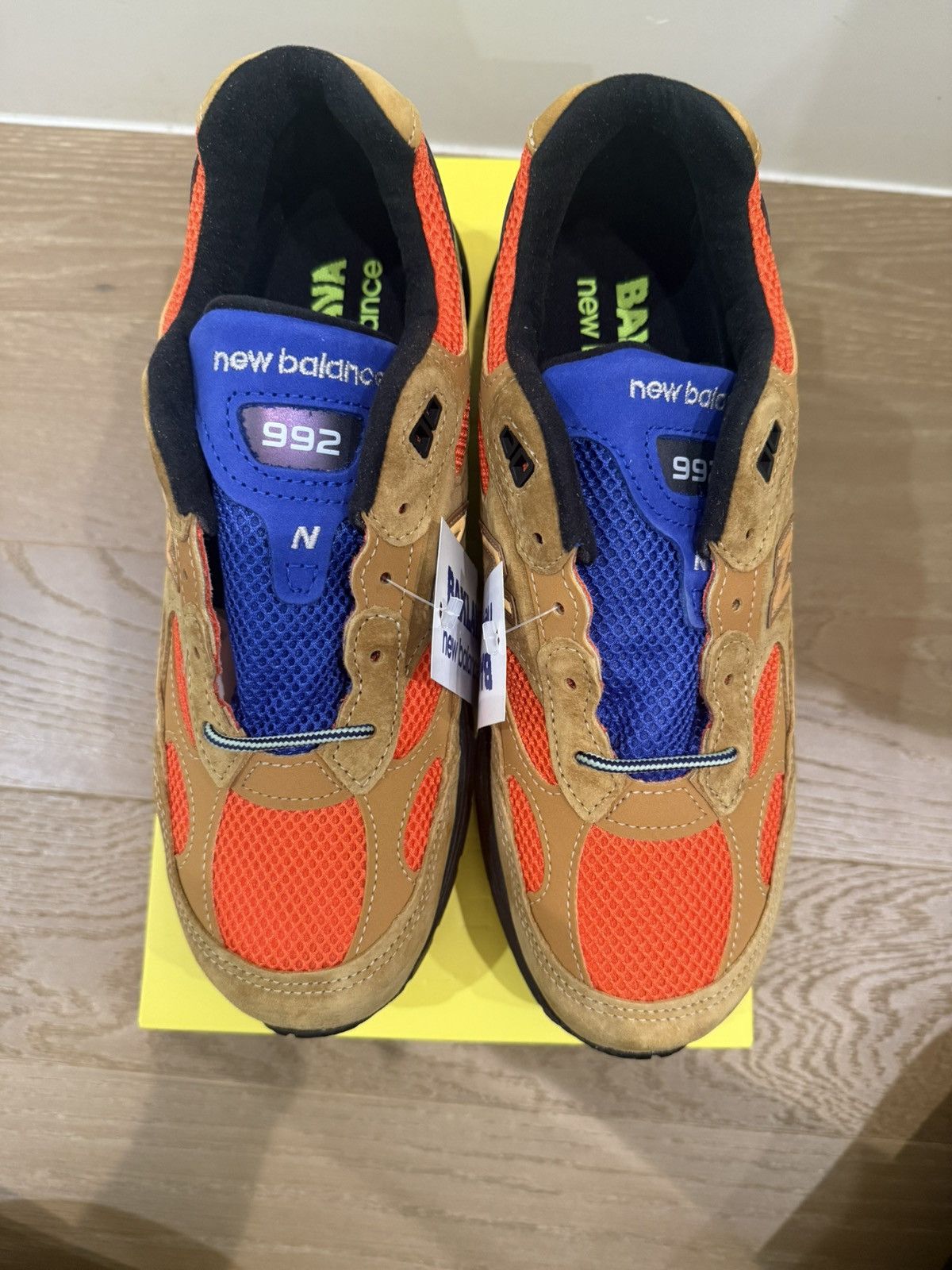 Action Bronson × New Balance BAKLAVA New Balance Action Bronson 992 "Tiger Eye" Sz 8.5 Size US 8.5 / EU 41-42 - 6 Thumbnail