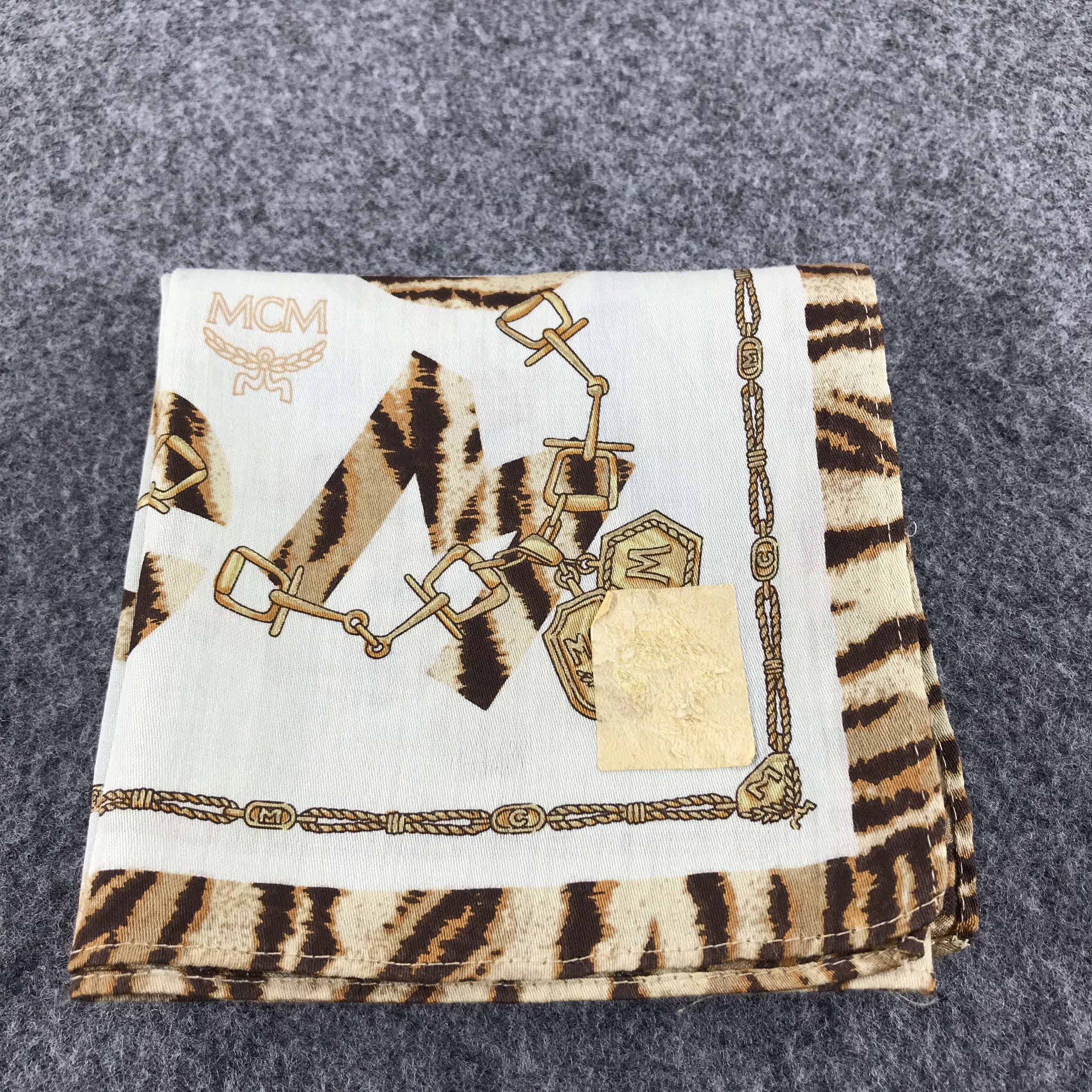 MCM MCM Handkerchief Neckerchief Bandana H420 Size ONE SIZE - 9 Thumbnail