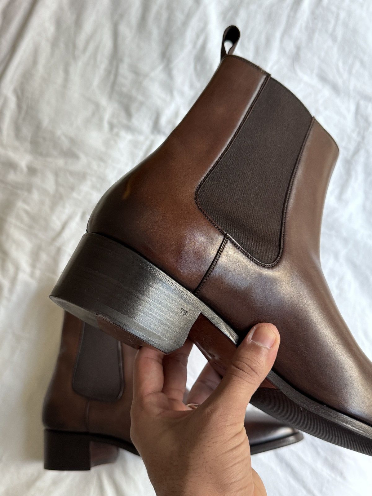 Tom Ford Tom Ford Chelsea Boots Size US 11.5 / EU 44-45 - 3 Thumbnail