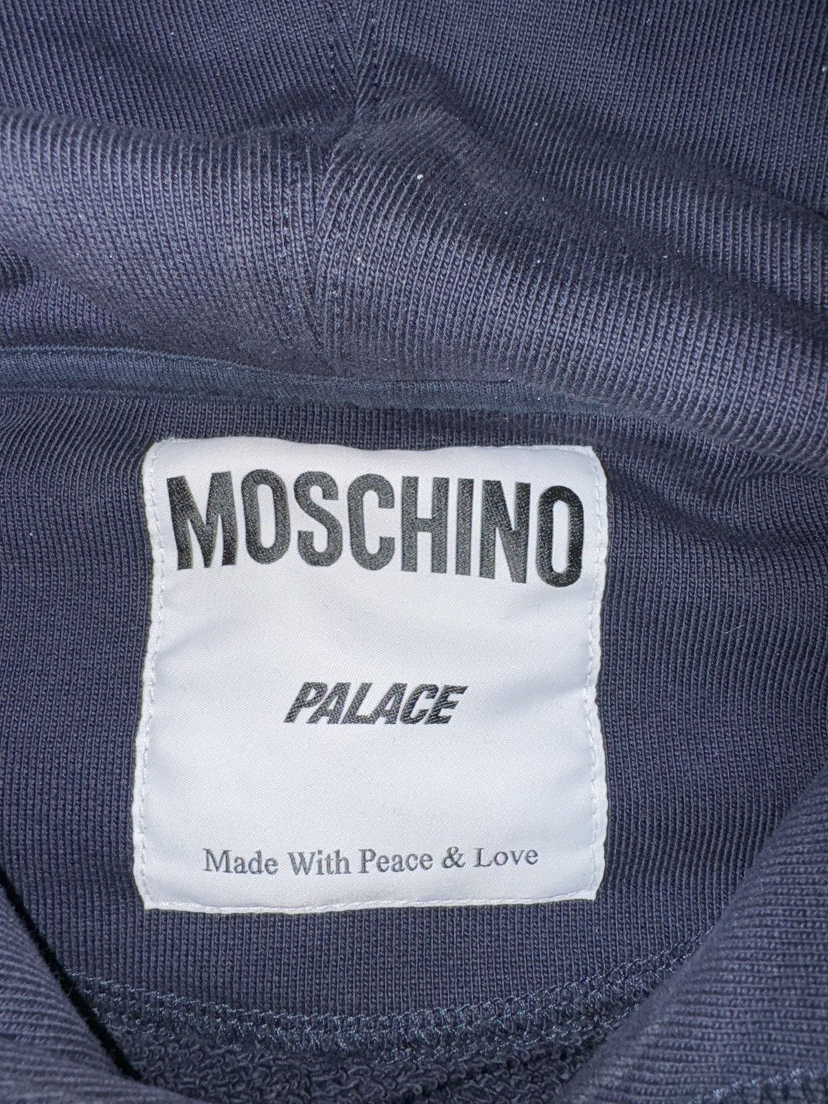 Moschino × Palace Palace x Moschino Hood Size Medium- Navy Size US M / EU 48-50 / 2 - 6 Thumbnail