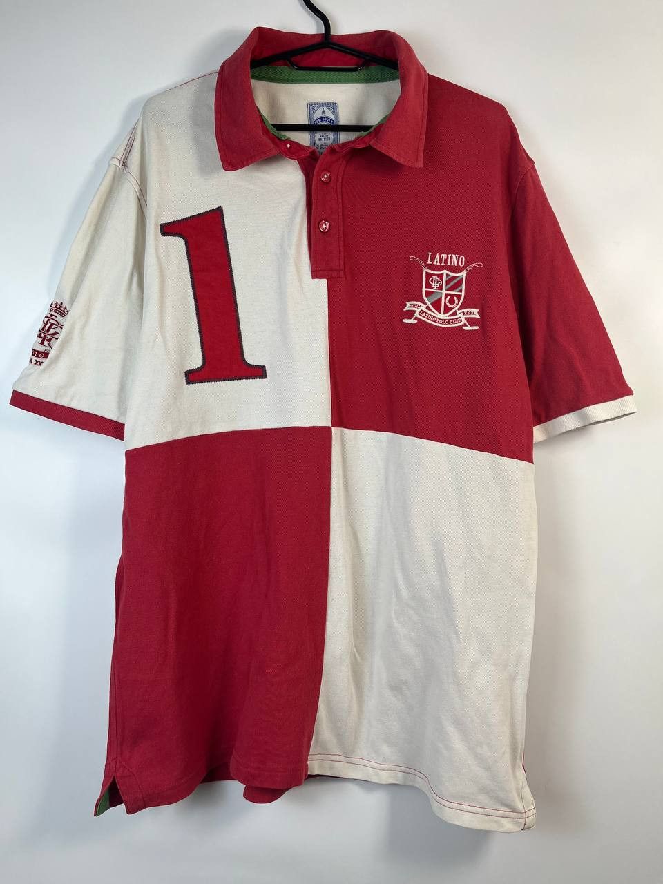 Other TOM JOULE RUGBY POLO SHIRT VINTAGE LATINO PATCH SIZE XL Size US XL / EU 56 / 4 - 1 Thumbnail