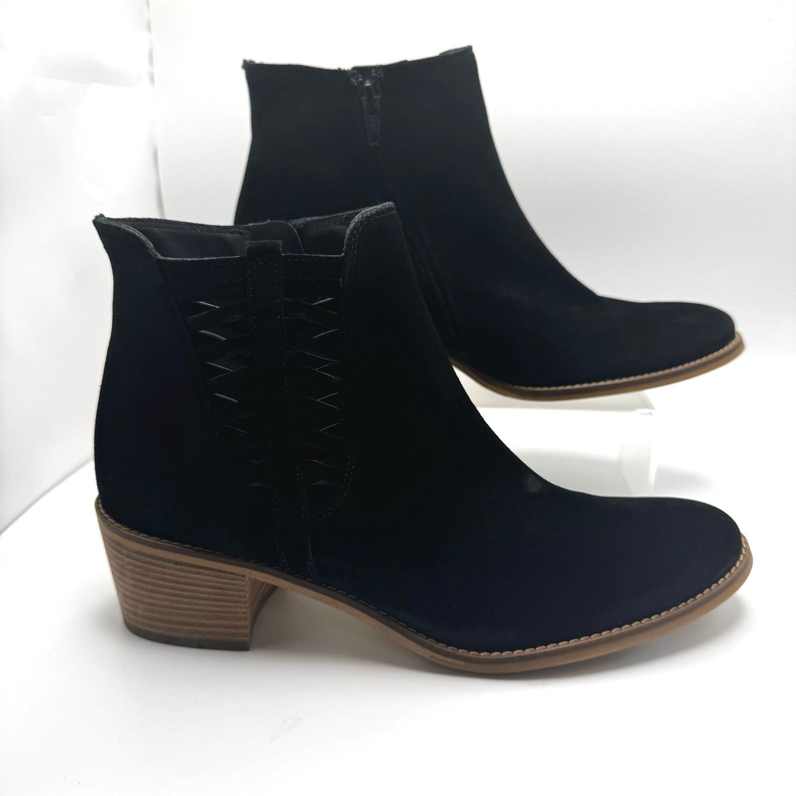 Other Paul Green Vienna Chelsea Boot black soft suede UK 6.5 (9) Size US 9 / IT 39 - 6 Thumbnail