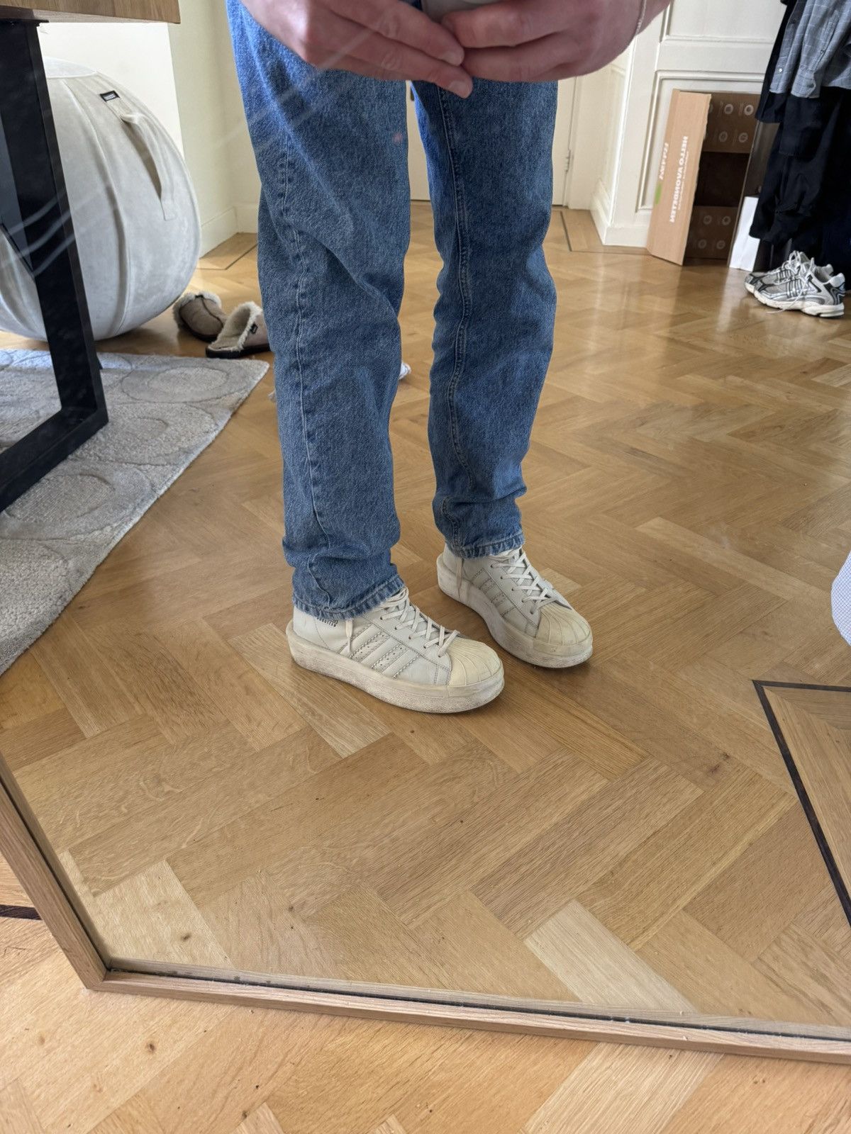 Adidas × Rick Owens Adidas Rick Owens Mastodon Size US 9 / EU 42 - 10 Thumbnail