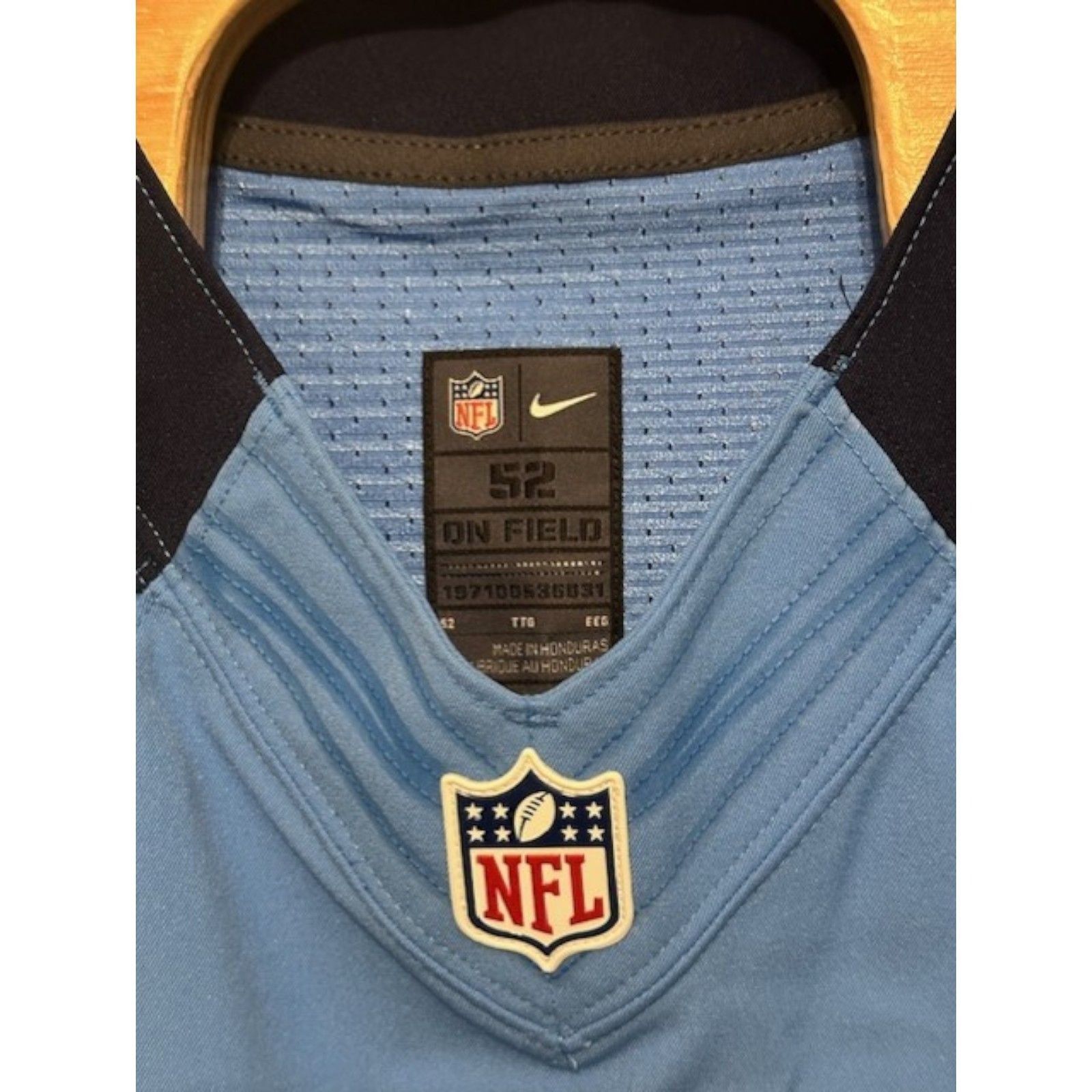 Nike Nike NFL Tennessee Titans On Field Blank Player Limited Jers Size US XL / EU 56 / 4 - 6 Thumbnail