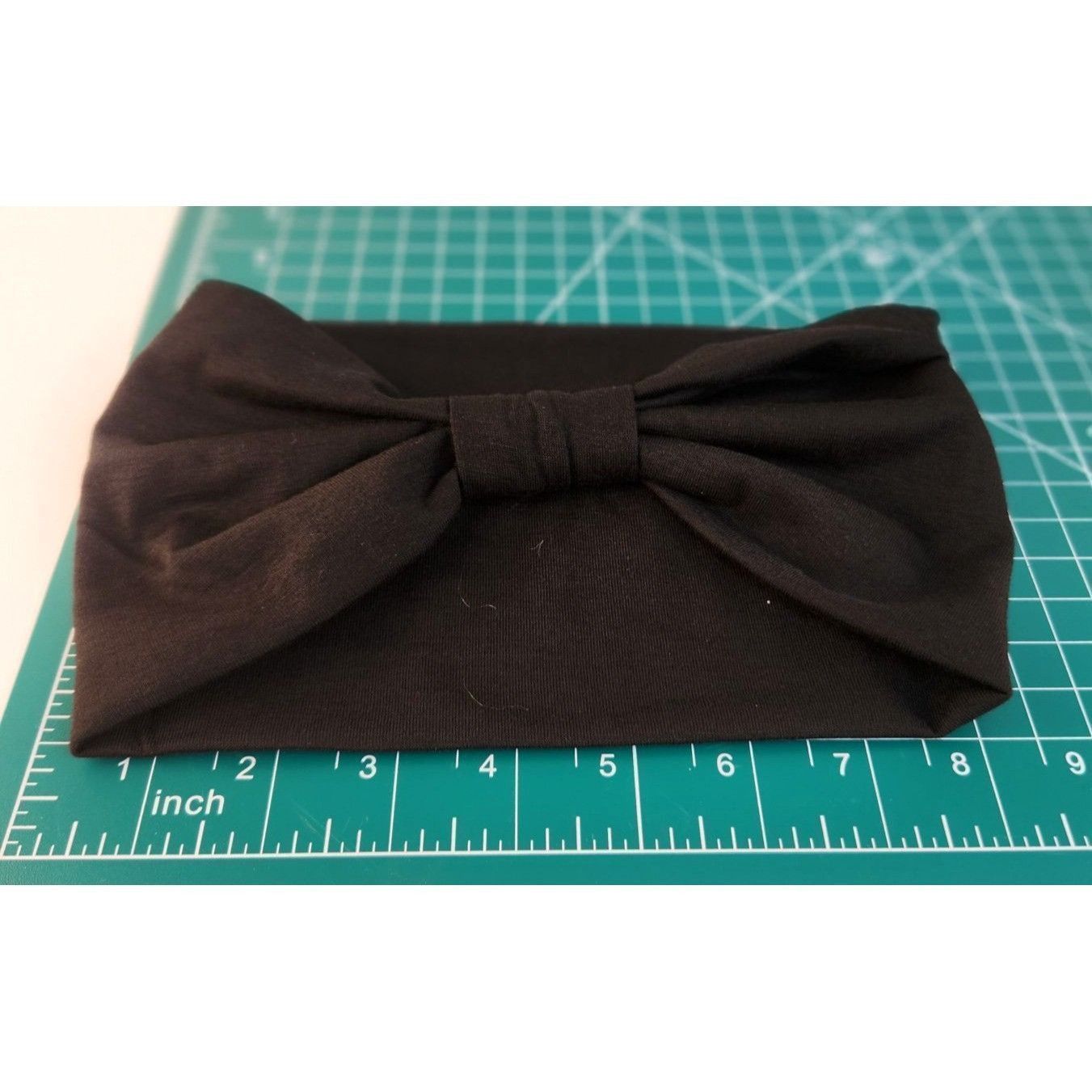 Other Black Knit Headwrap Hairband Soft Stretchy Headband Fabric U Size ONE SIZE - 5 Thumbnail
