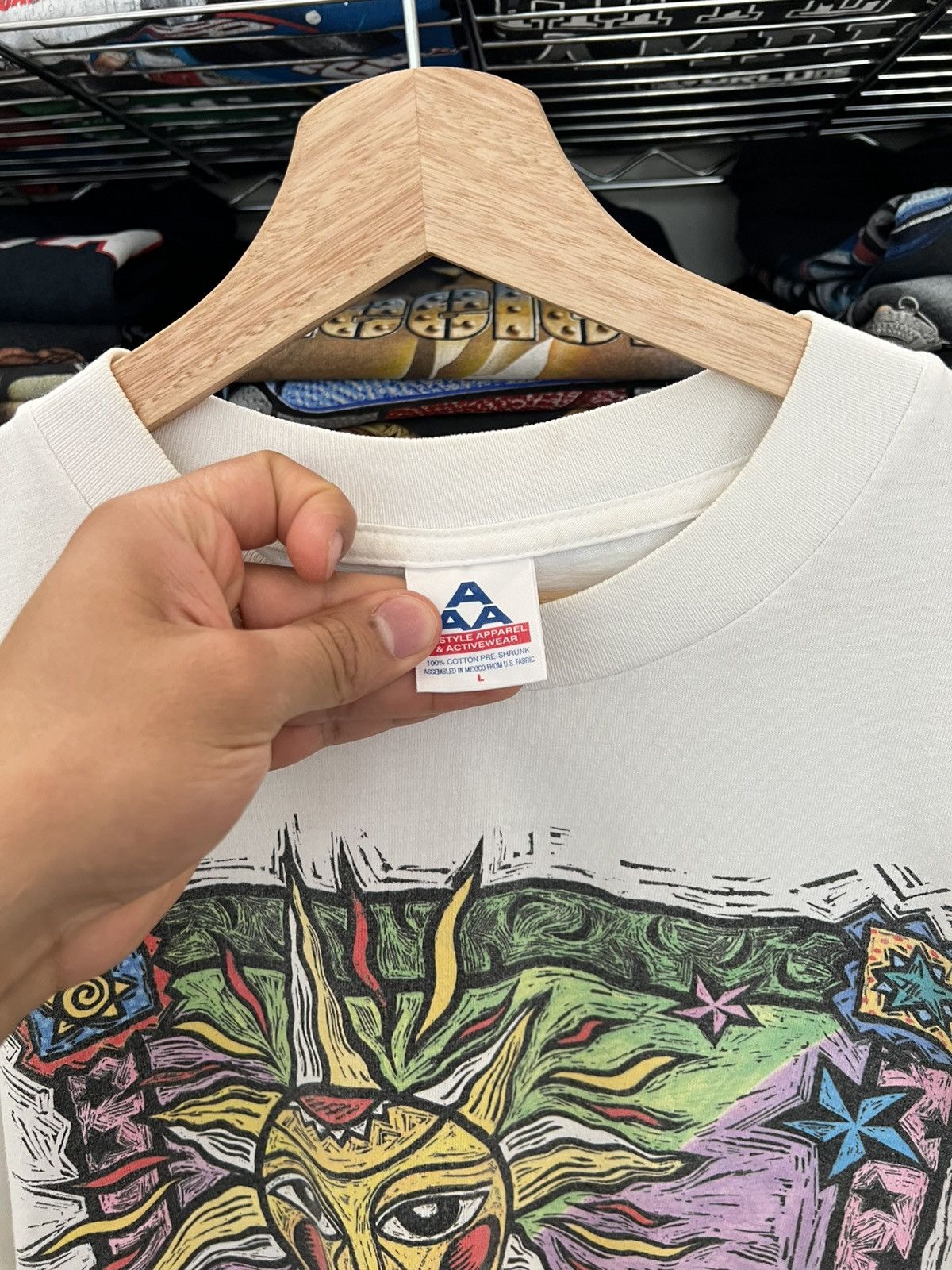 Arts & Science 90s Human i Tees Sun Moon Paint Tee Size US L / EU 52-54 / 3 - 4 Thumbnail