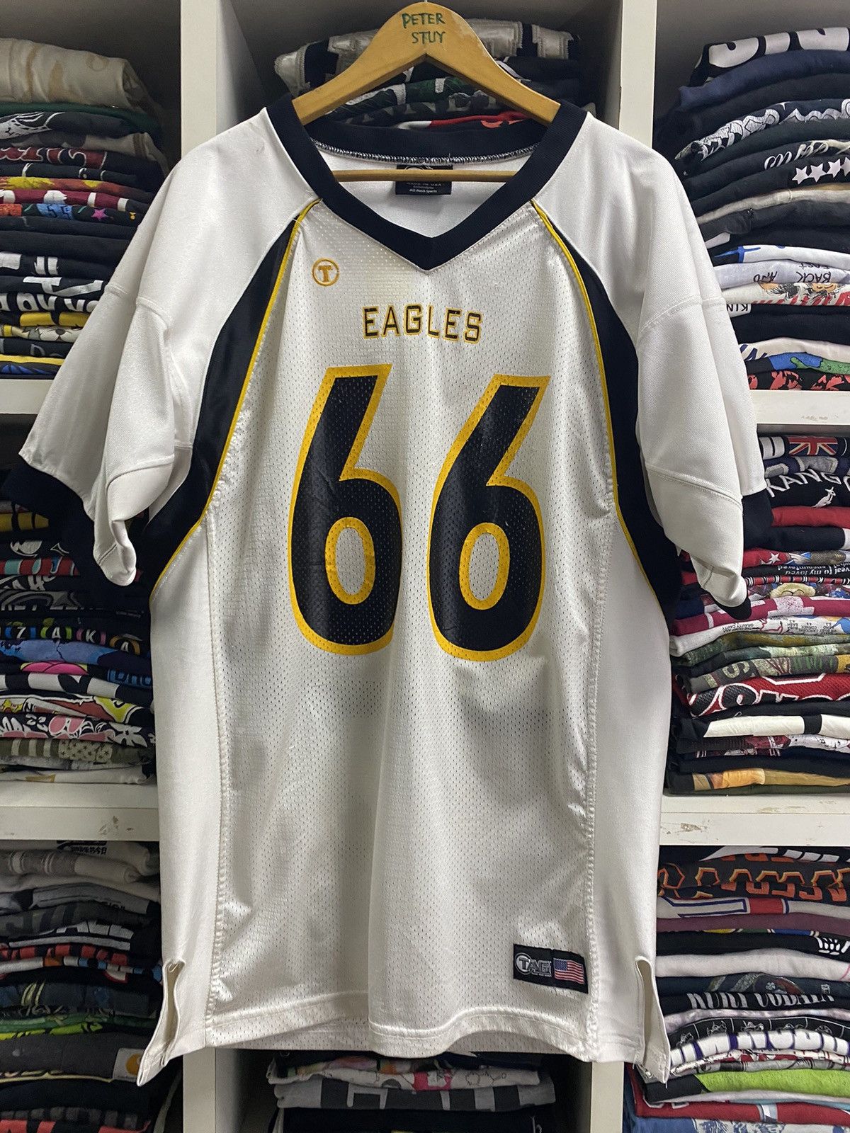 NFL × Vintage Vintage Eagle Team Jersey Size US XL / EU 56 / 4 - 2 Thumbnail
