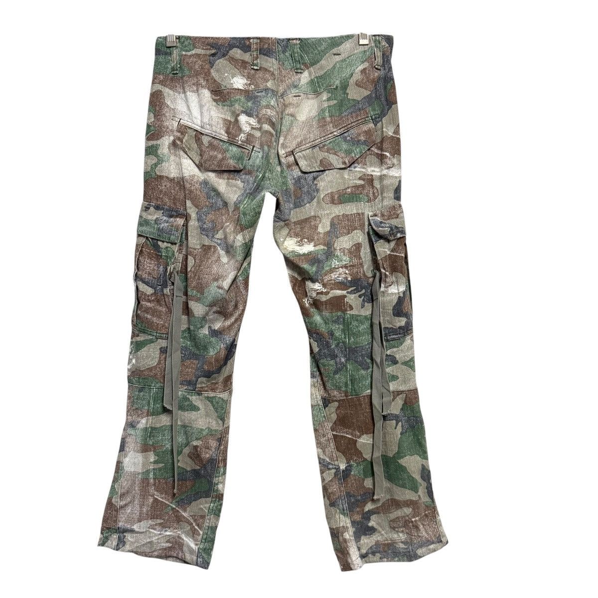 RNA SLANG Cargo Camo Cropped Pants