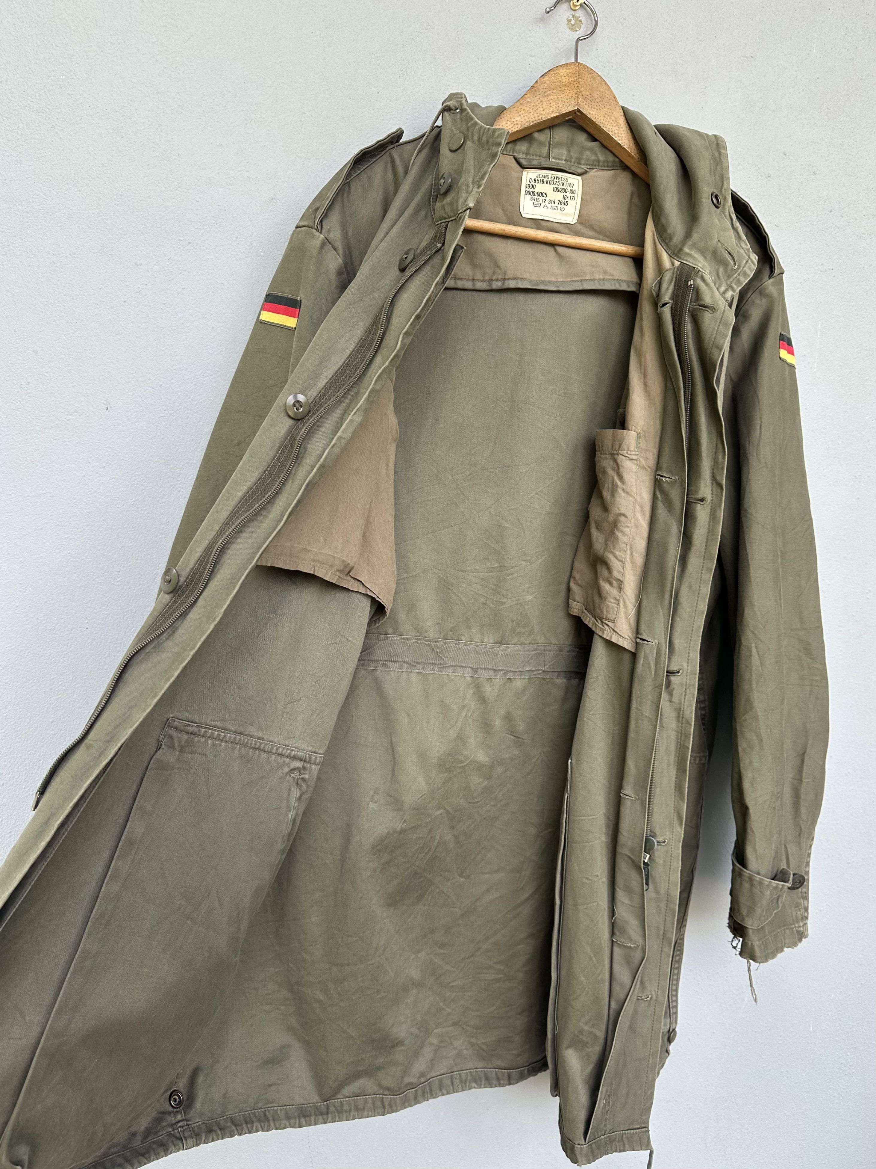 Vintage Vintage 1990 Germany Army Jeans Express Jacket Size US XL / EU 56 / 4 - 4 Thumbnail