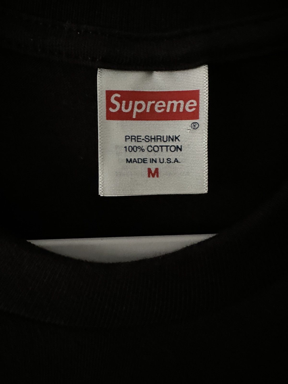Supreme Supreme Standard Tee Size US M / EU 48-50 / 2 - 3 Thumbnail