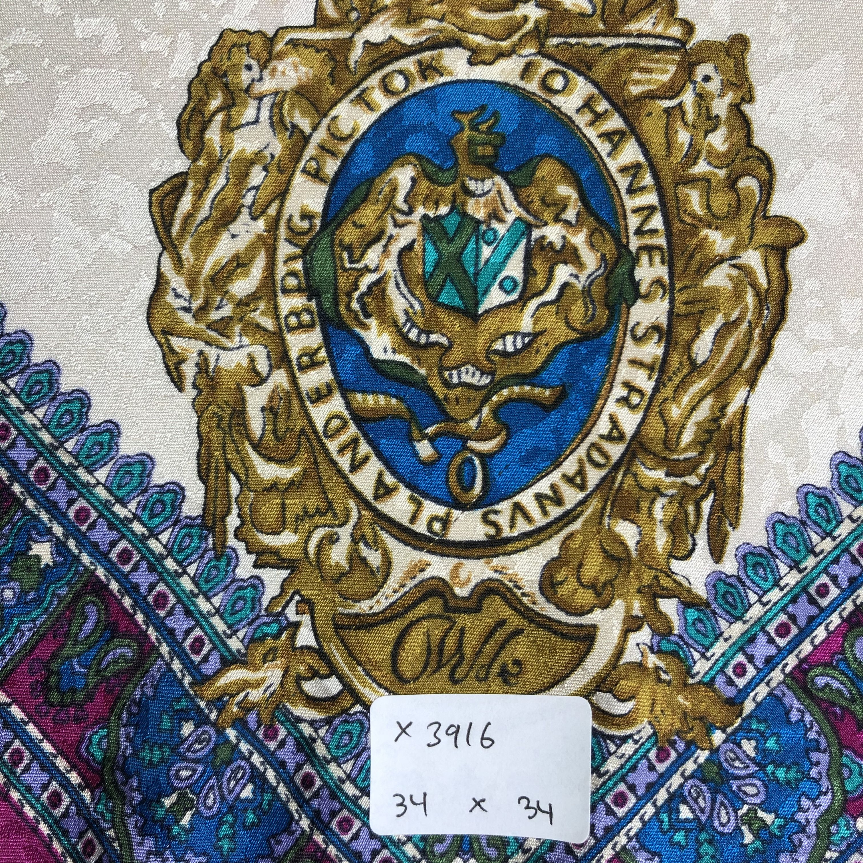 Vintage Vintage Silk Scarf Size ONE SIZE - 6 Thumbnail
