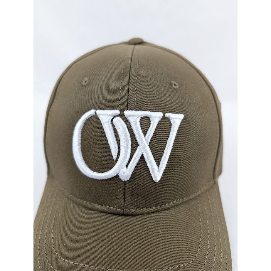 Off-White o1rshd1 Size: M OW Drill Baseball Cap Army in Green / White Size ONE SIZE - 5 Thumbnail