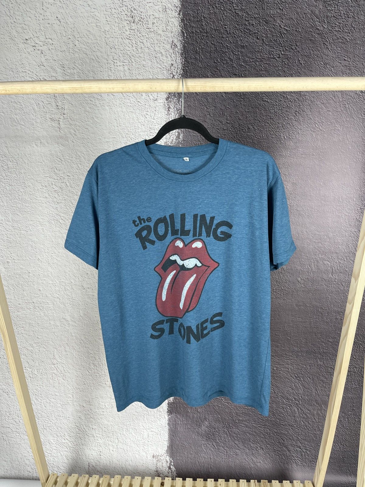 Band Tees The Rolling Stones blue vintage tee shirt Size US L / EU 52-54 / 3 - 1 Thumbnail