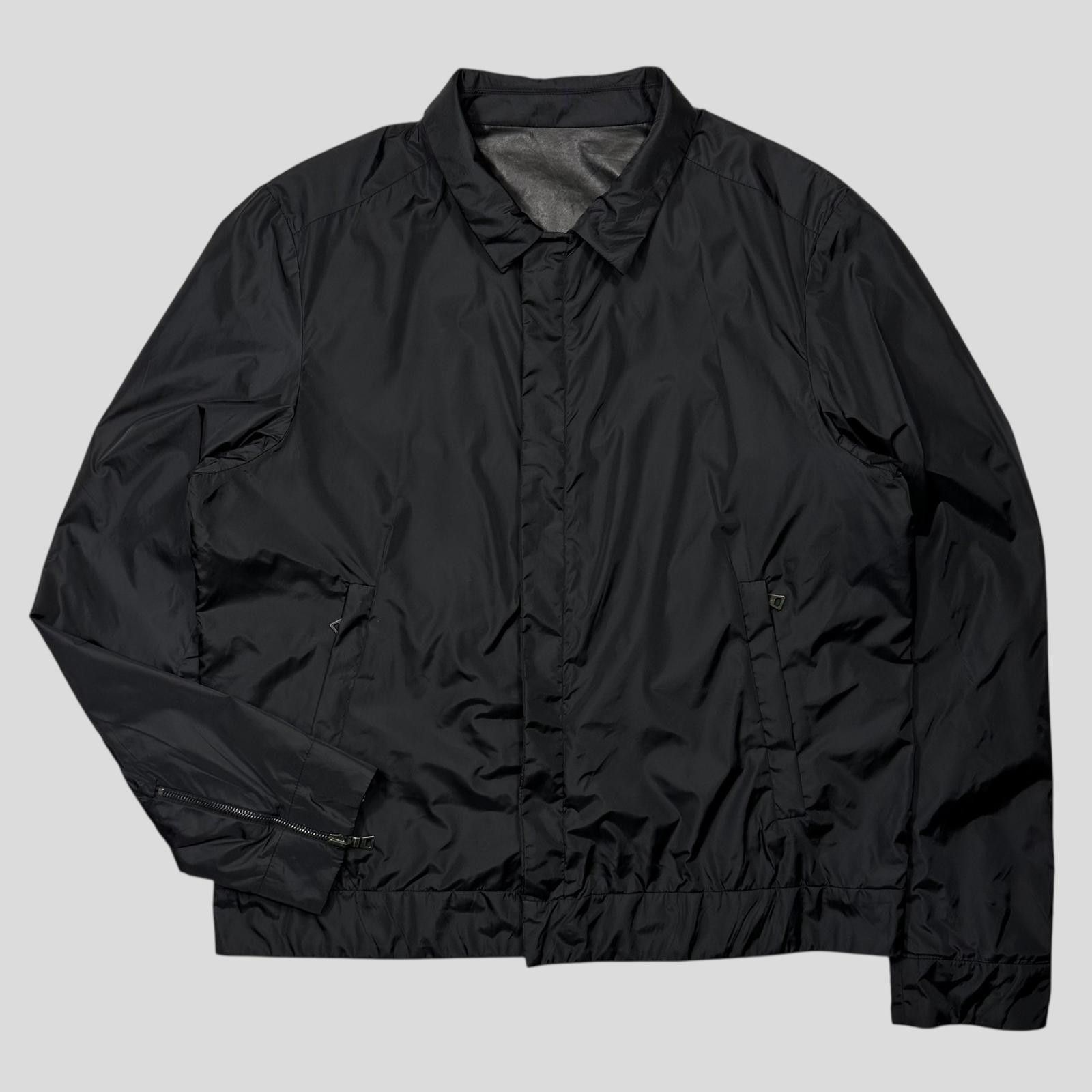 Prada Prada Sport 2007 Glove Leather + Nylon Reversible Jacket - L Size US L / EU 52-54 / 3 - 3 Thumbnail