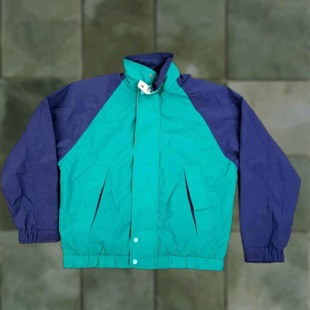 American Eagle Outfitters VINTAGE American Eagle Windbreaker Jacket Small Green Mens Size US S / EU 44-46 / 1 - 1 Thumbnail