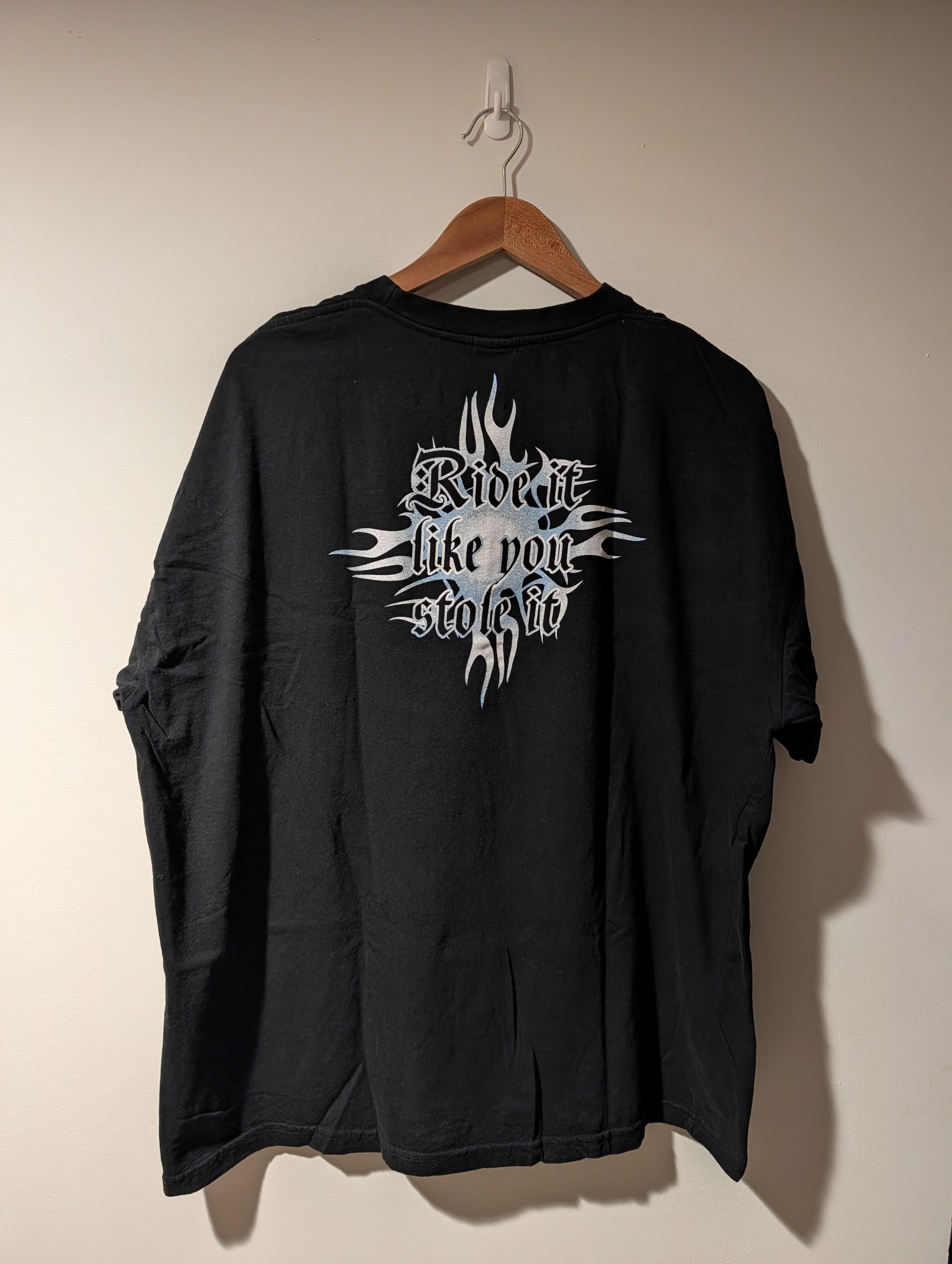 West Coast Choppers Vintage Chopper Wear Skeleton Riding Motorcycle T-Shirt Size US XXL / EU 58 / 5 - 5 Thumbnail