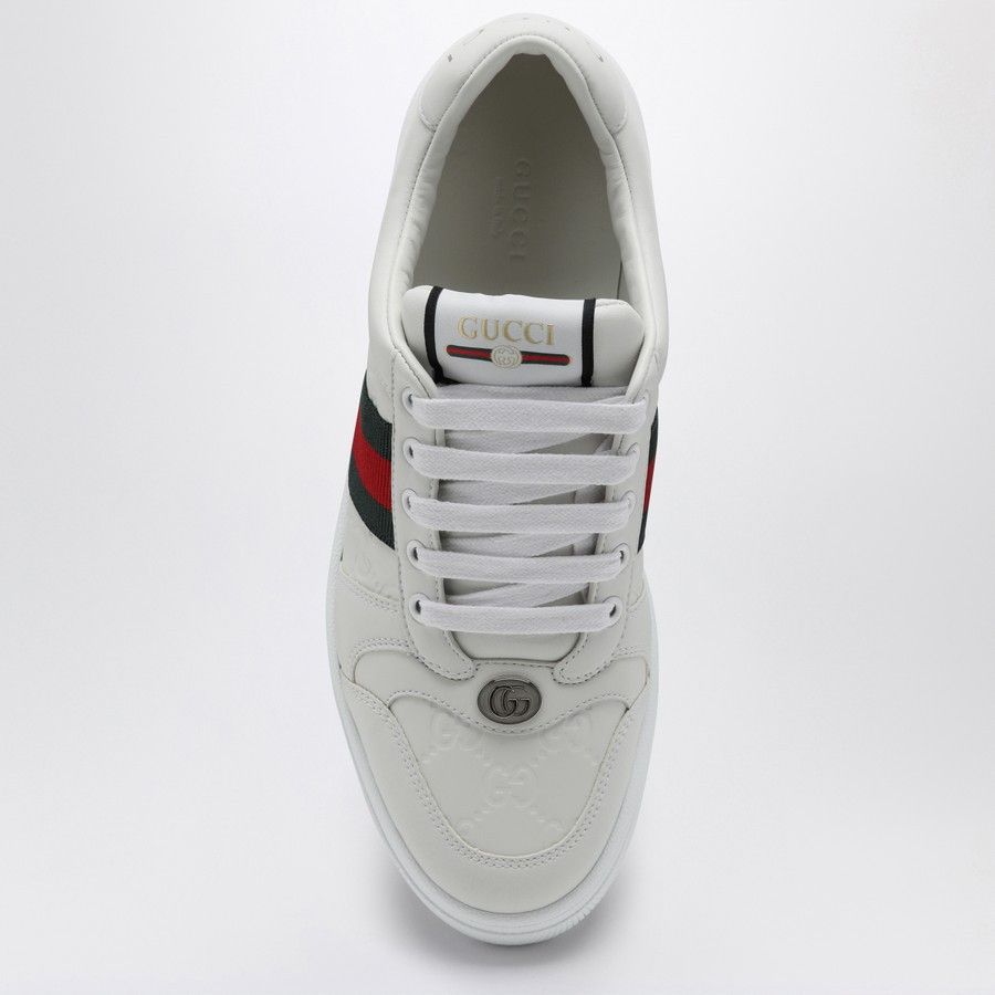 Gucci o1d2blof0824 Screener Low Sneaker in White Size US 8.5 / IT 38.5 - 3 Thumbnail