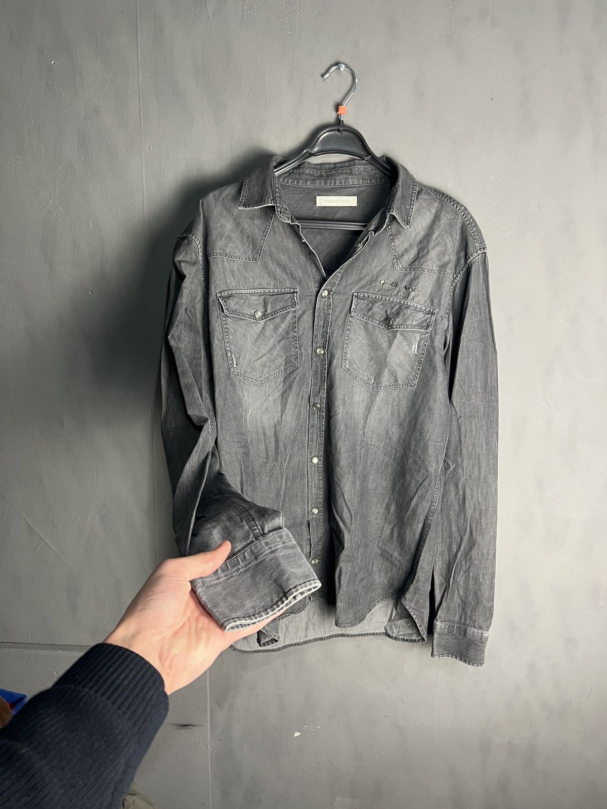 Balmain Vintage y2k 90s Pierre Balmain shirt old money avant garde Size US L / EU 52-54 / 3 - 1 Thumbnail